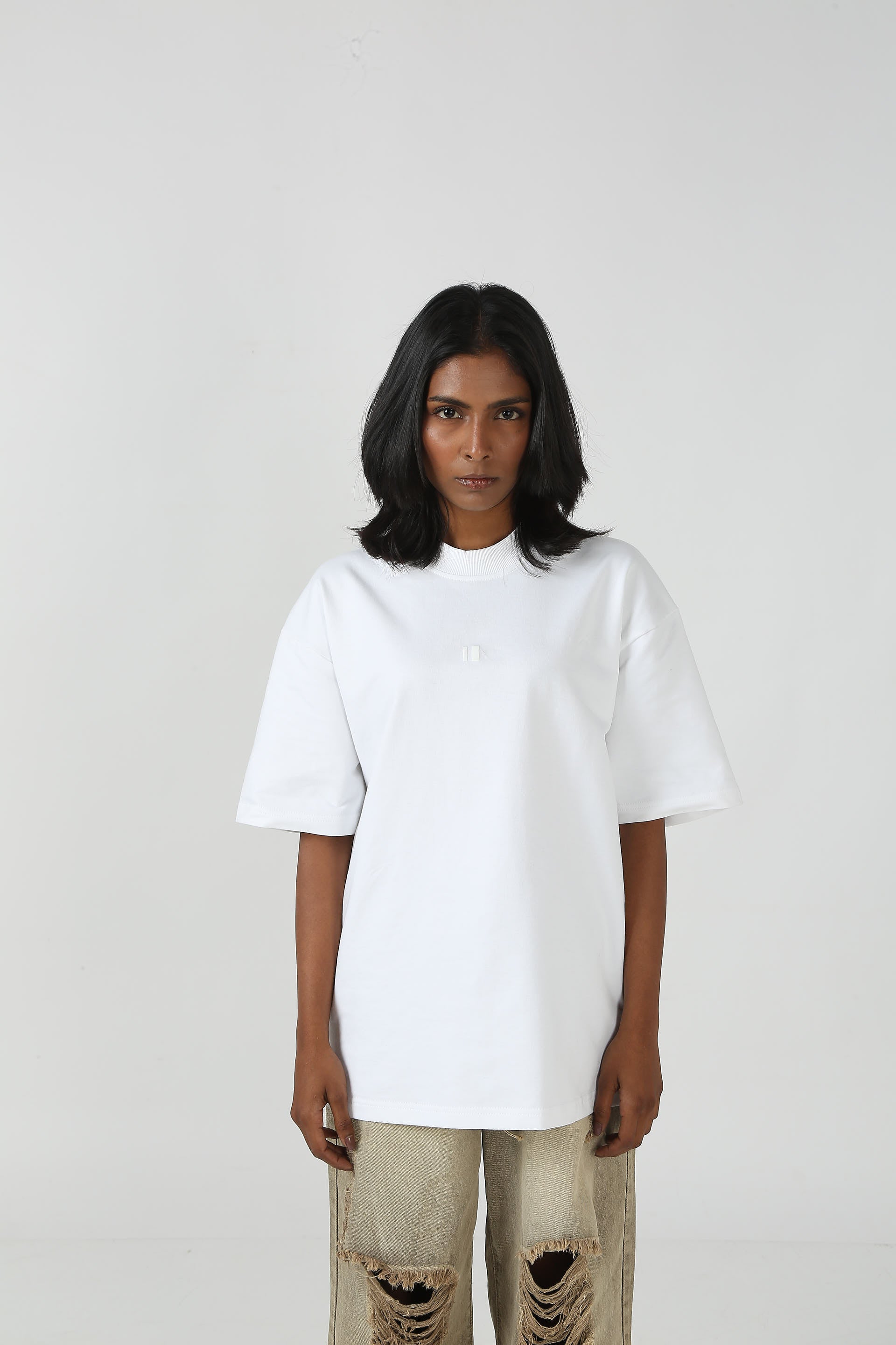 White Spectrum Print T-shirt