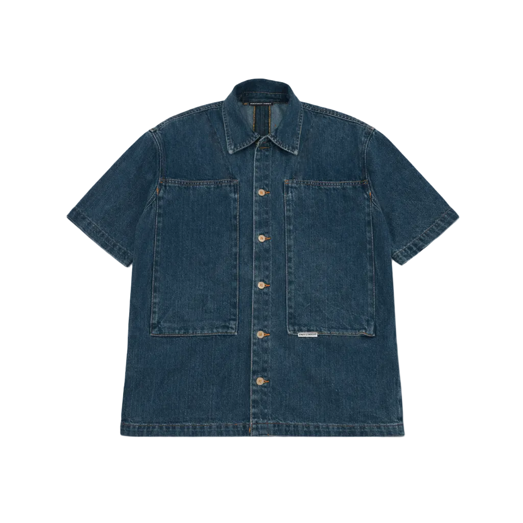 Utility Vault Denim Shirt -(Blue)