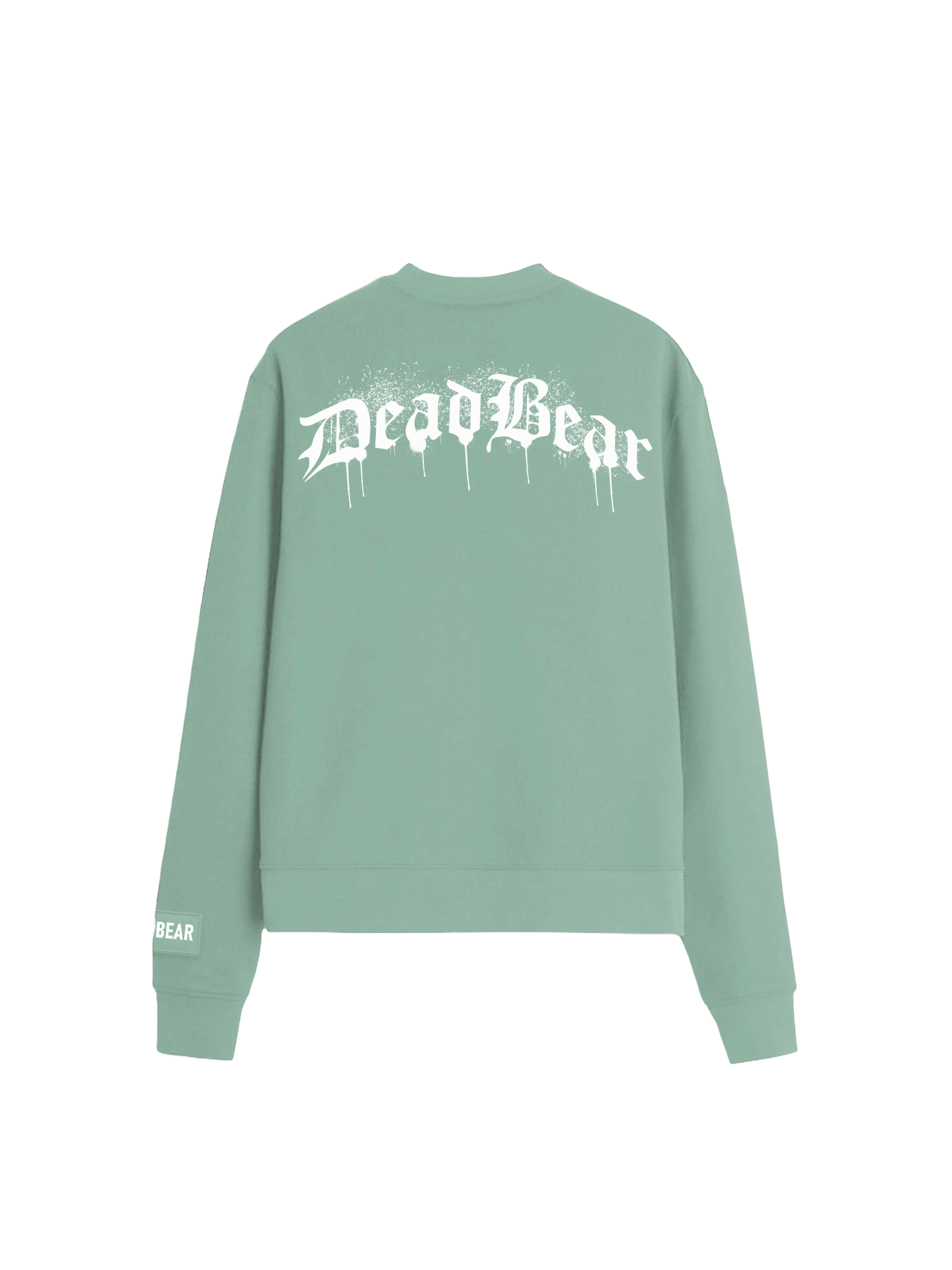 Drip Sweatshirt Mint Green