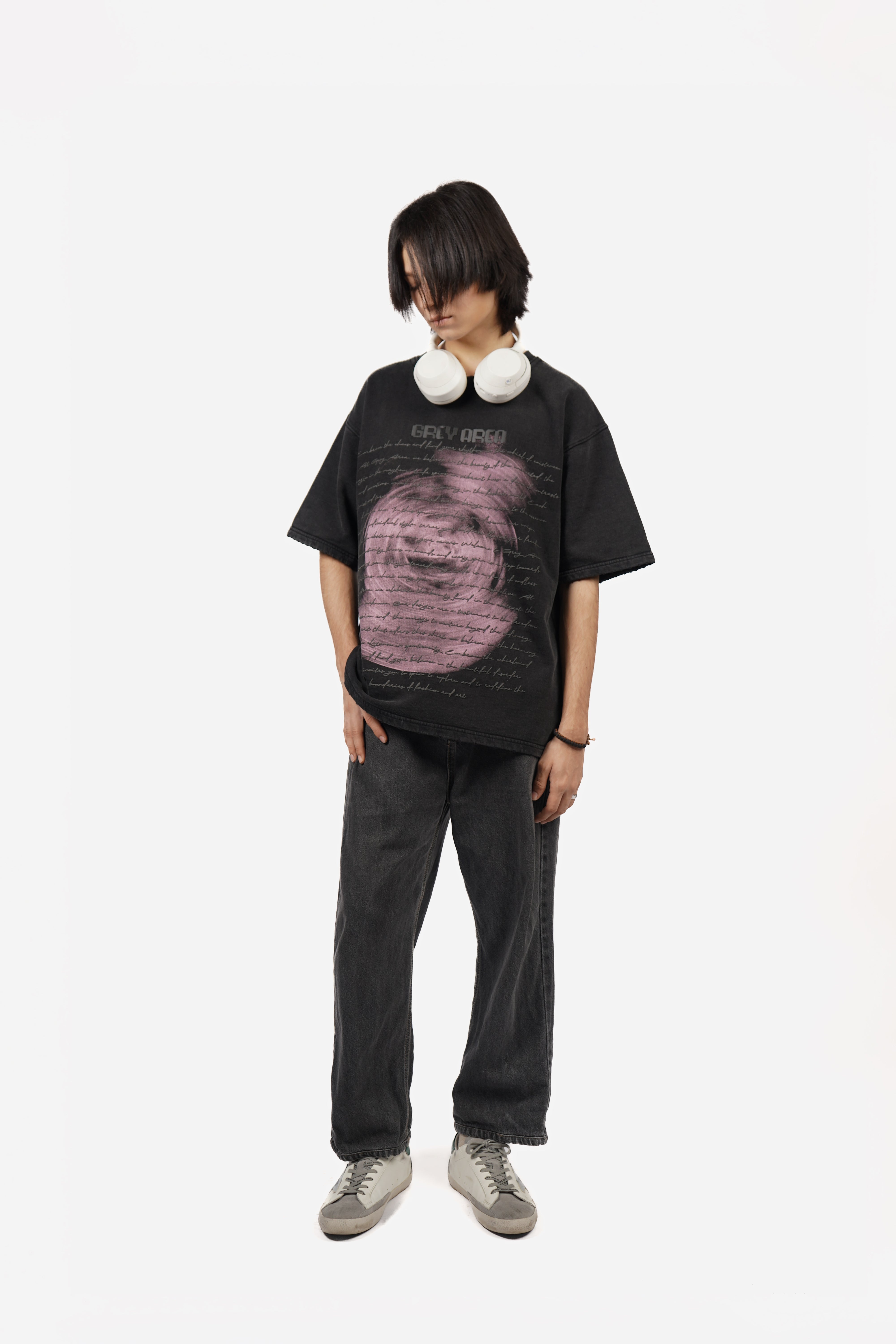 SPIN T-SHIRT (BLACK)