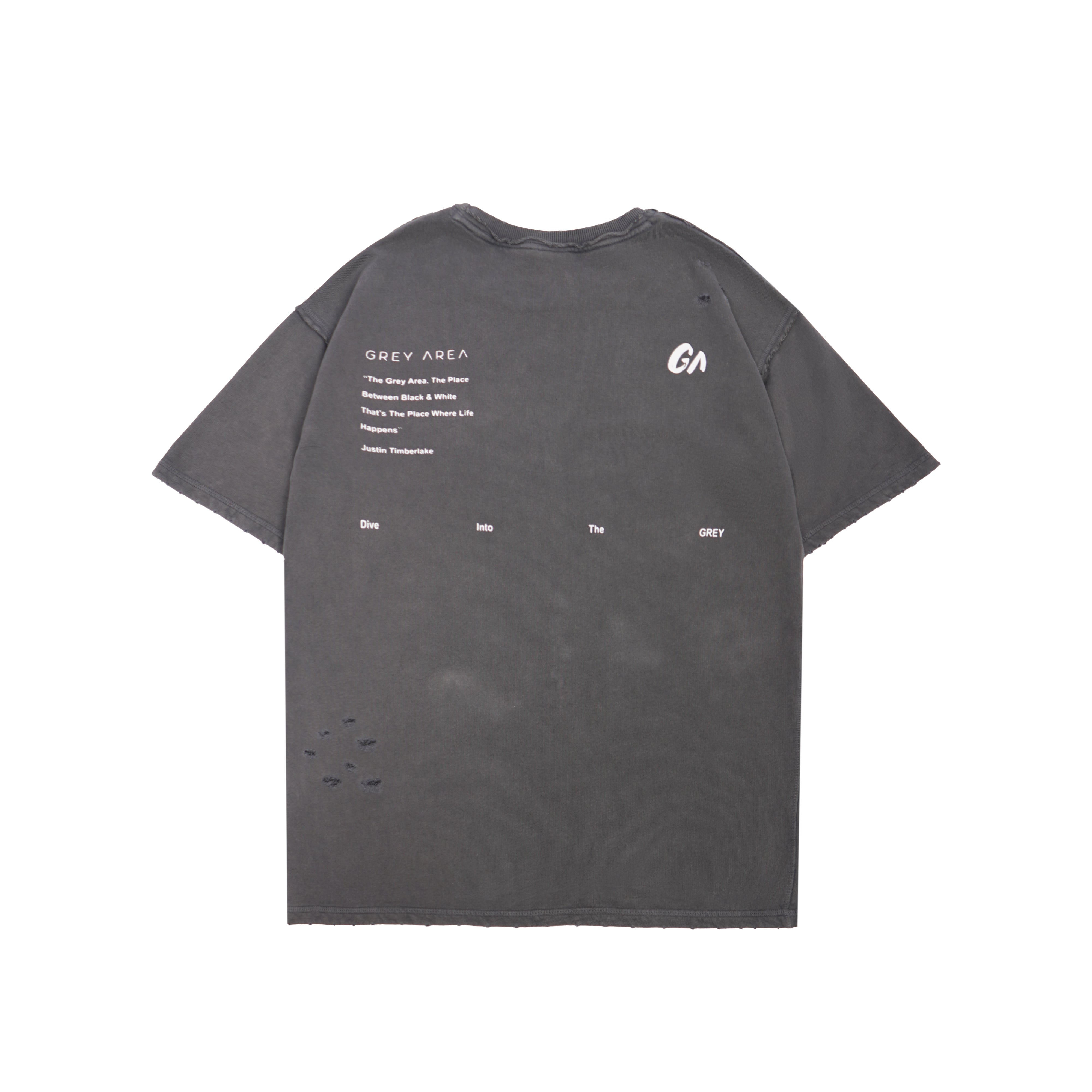 THE GREY AREA QUOTE T-SHIRT