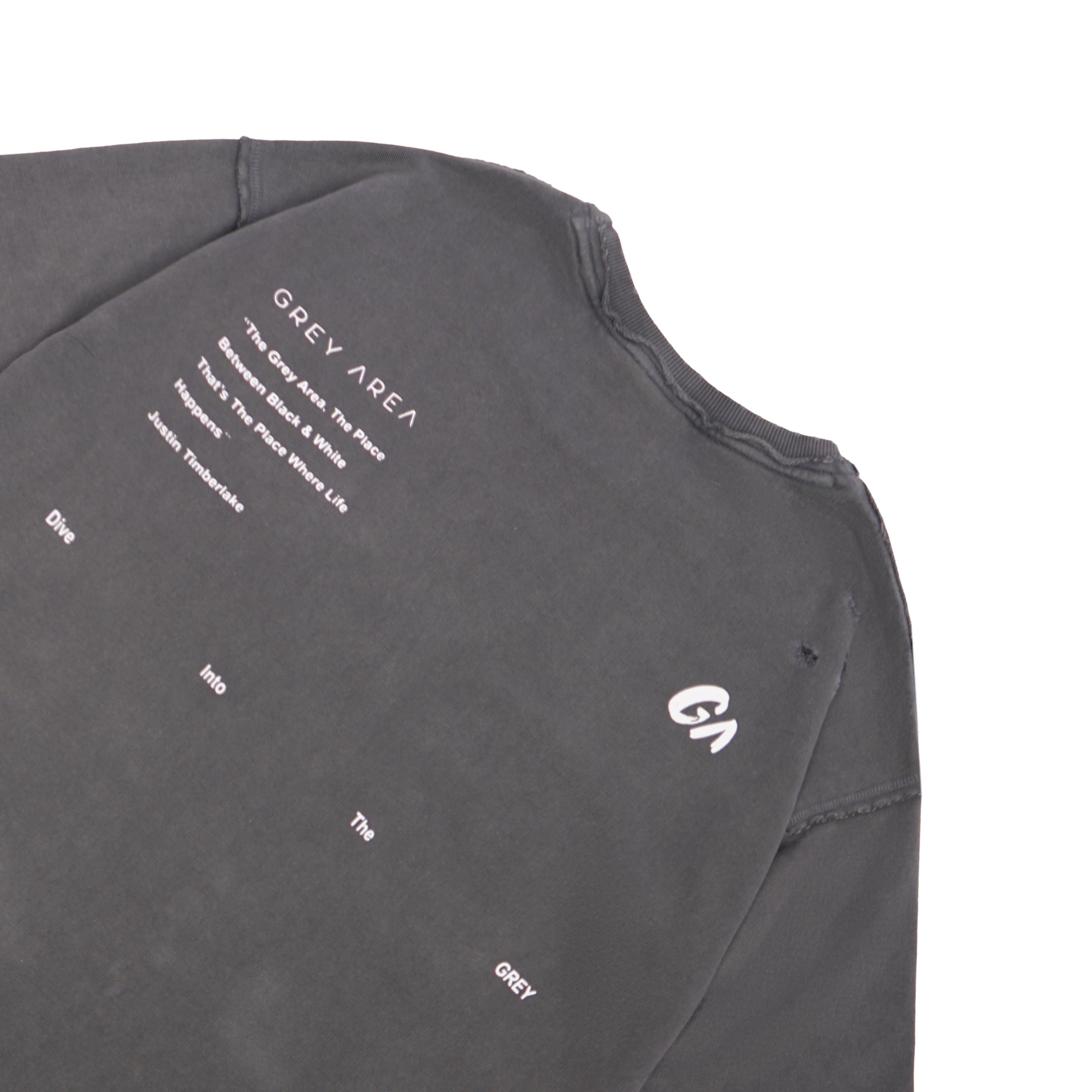 THE GREY AREA QUOTE T-SHIRT