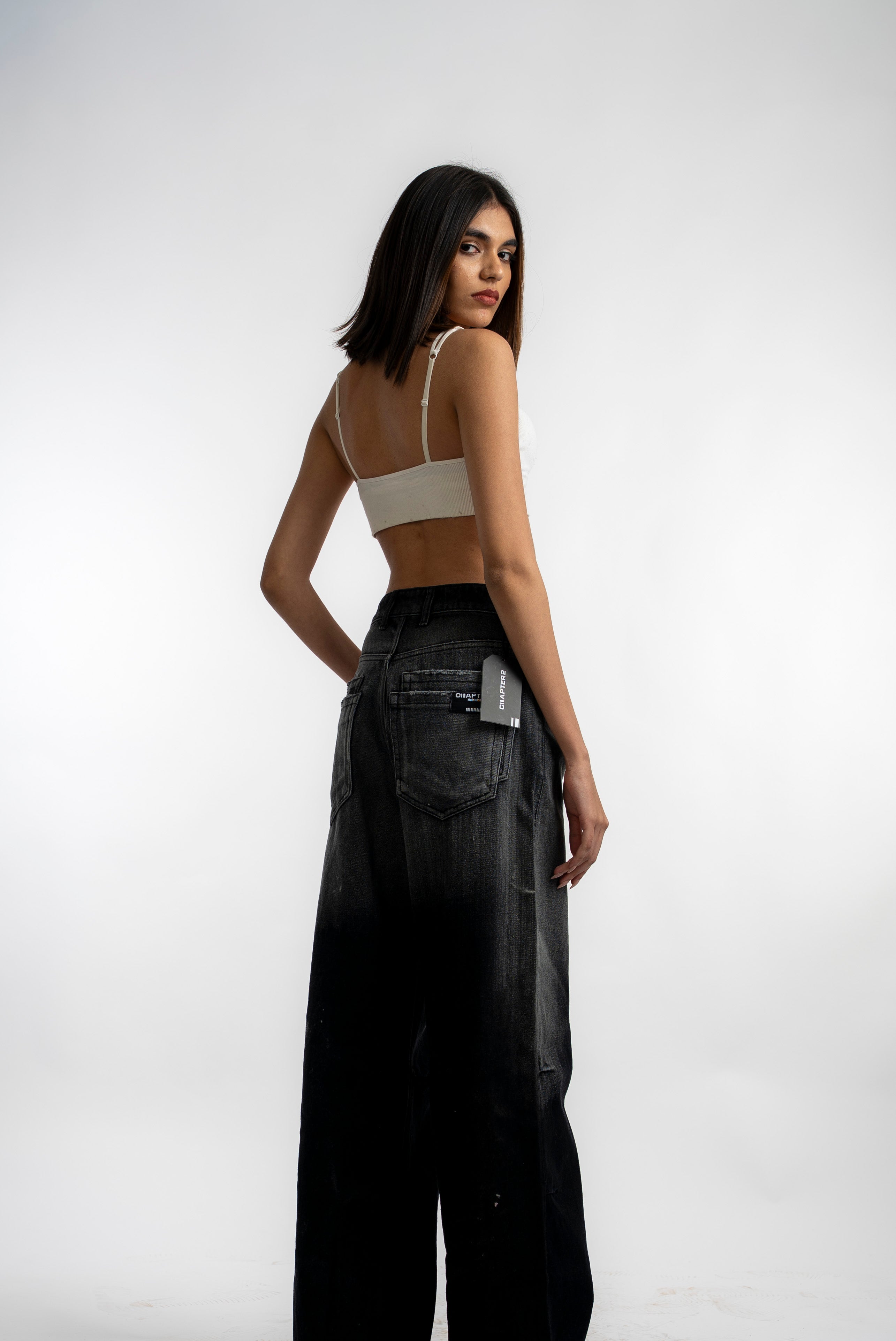 Ombre Faded Washed Denims