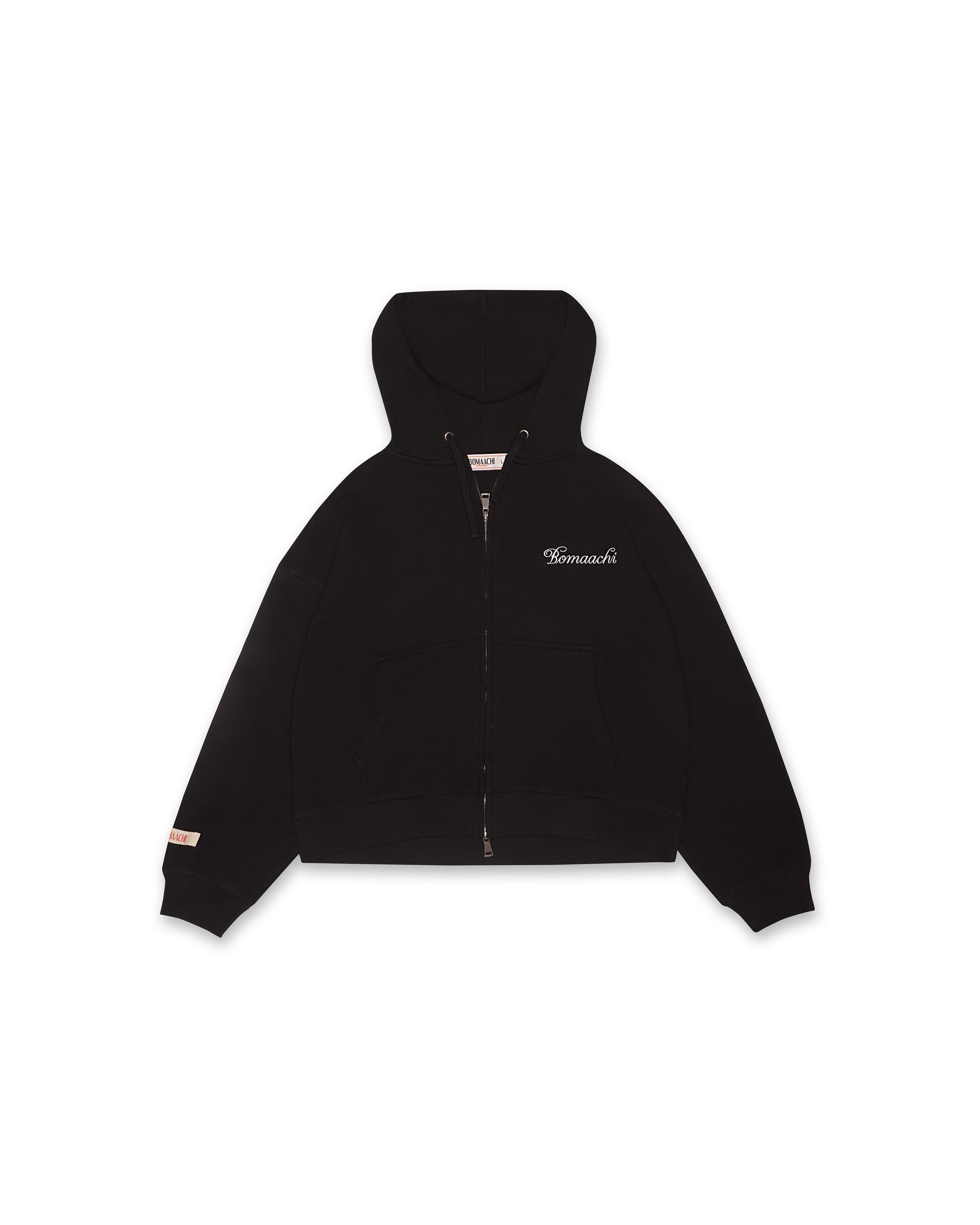 The Signature Rope Zip-Up - Black