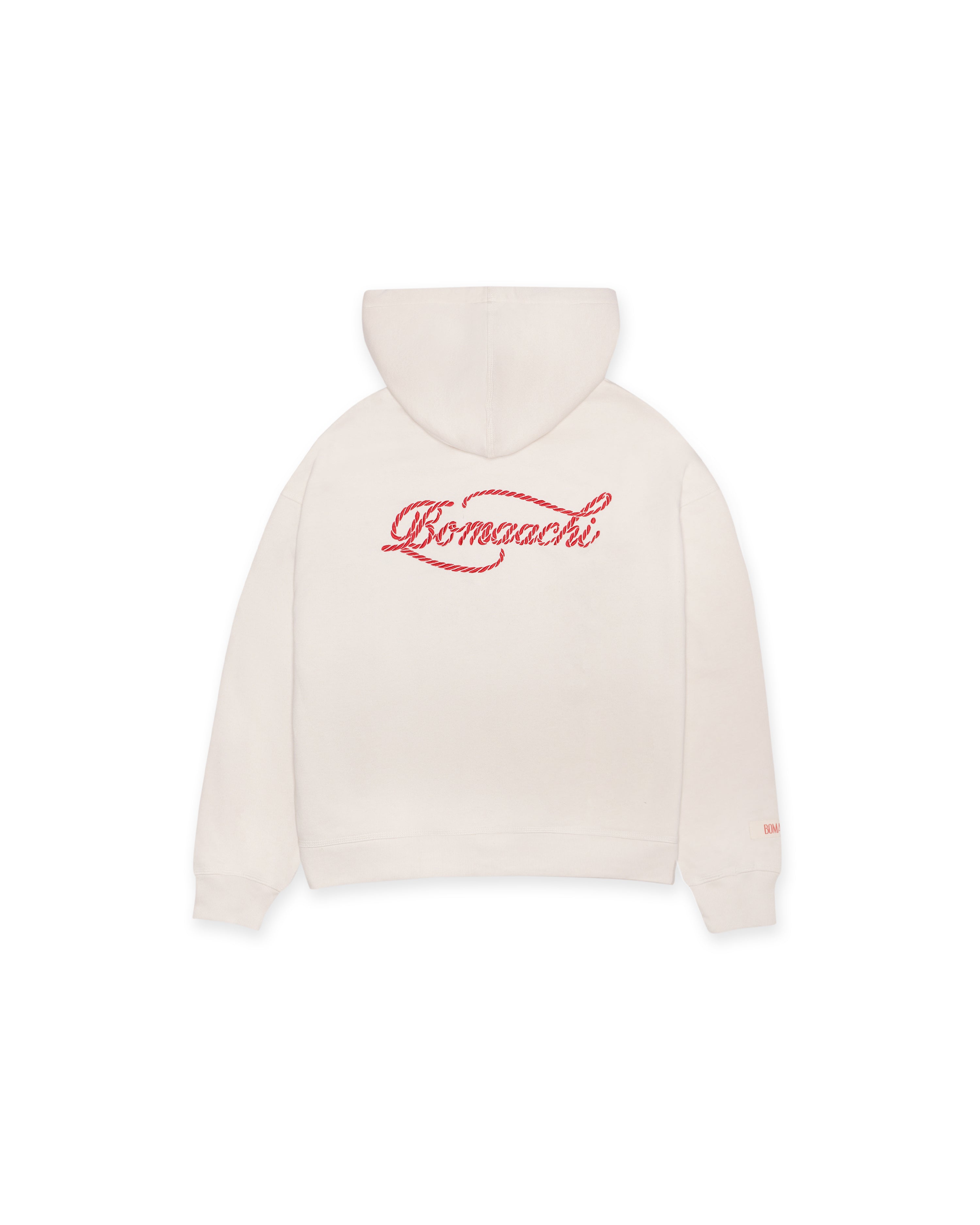 The Signature Rope Zip-Up - Cloud Dancer