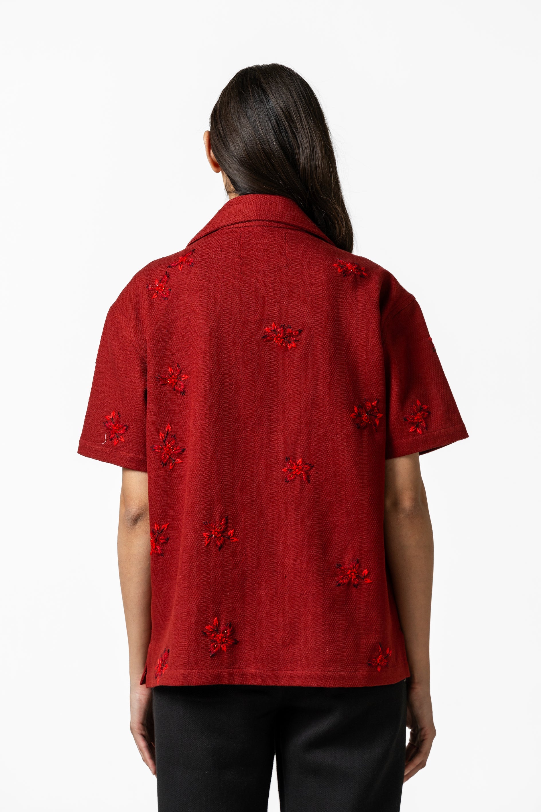 Crimson Handmade Shirt
