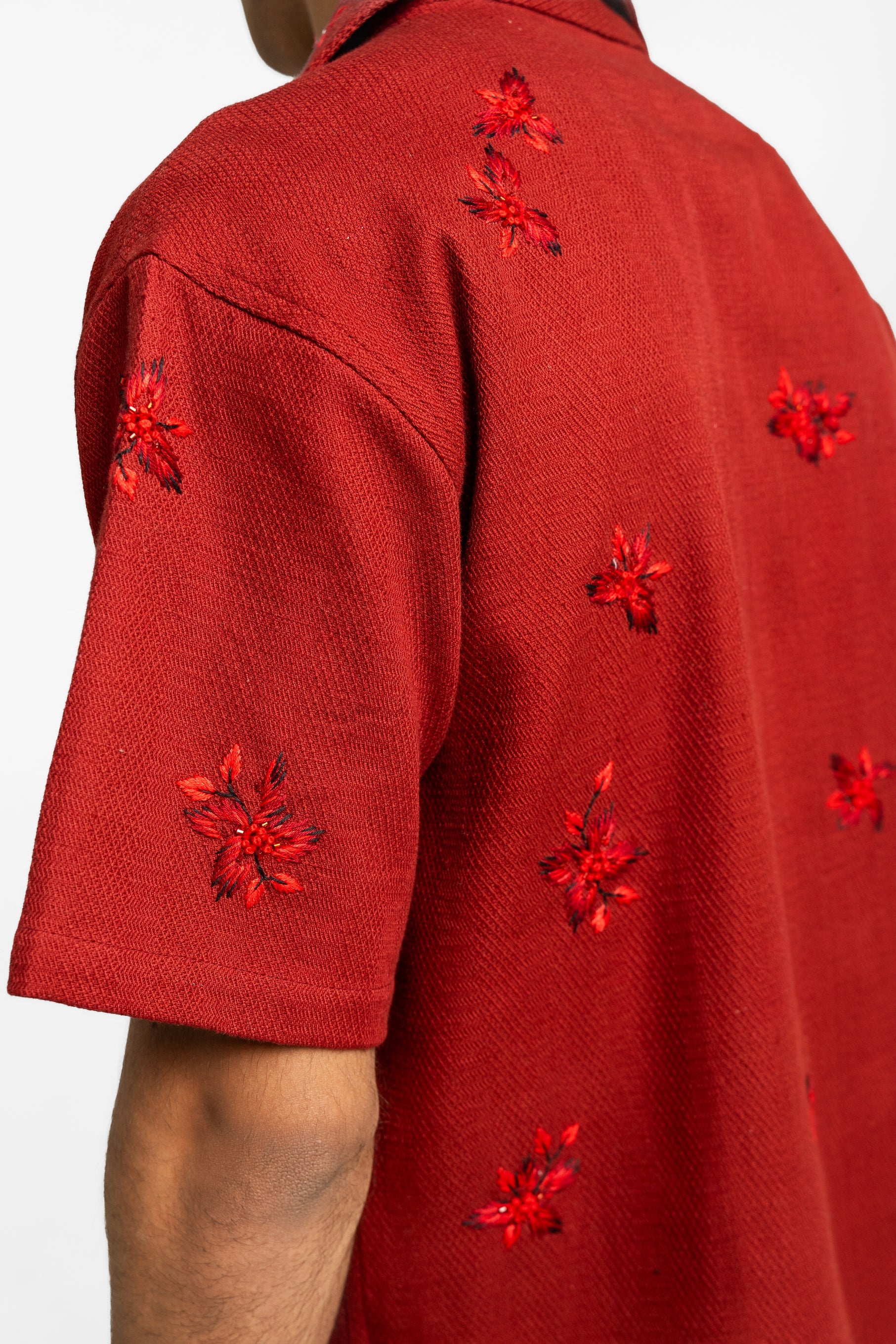 Crimson Handmade Shirt