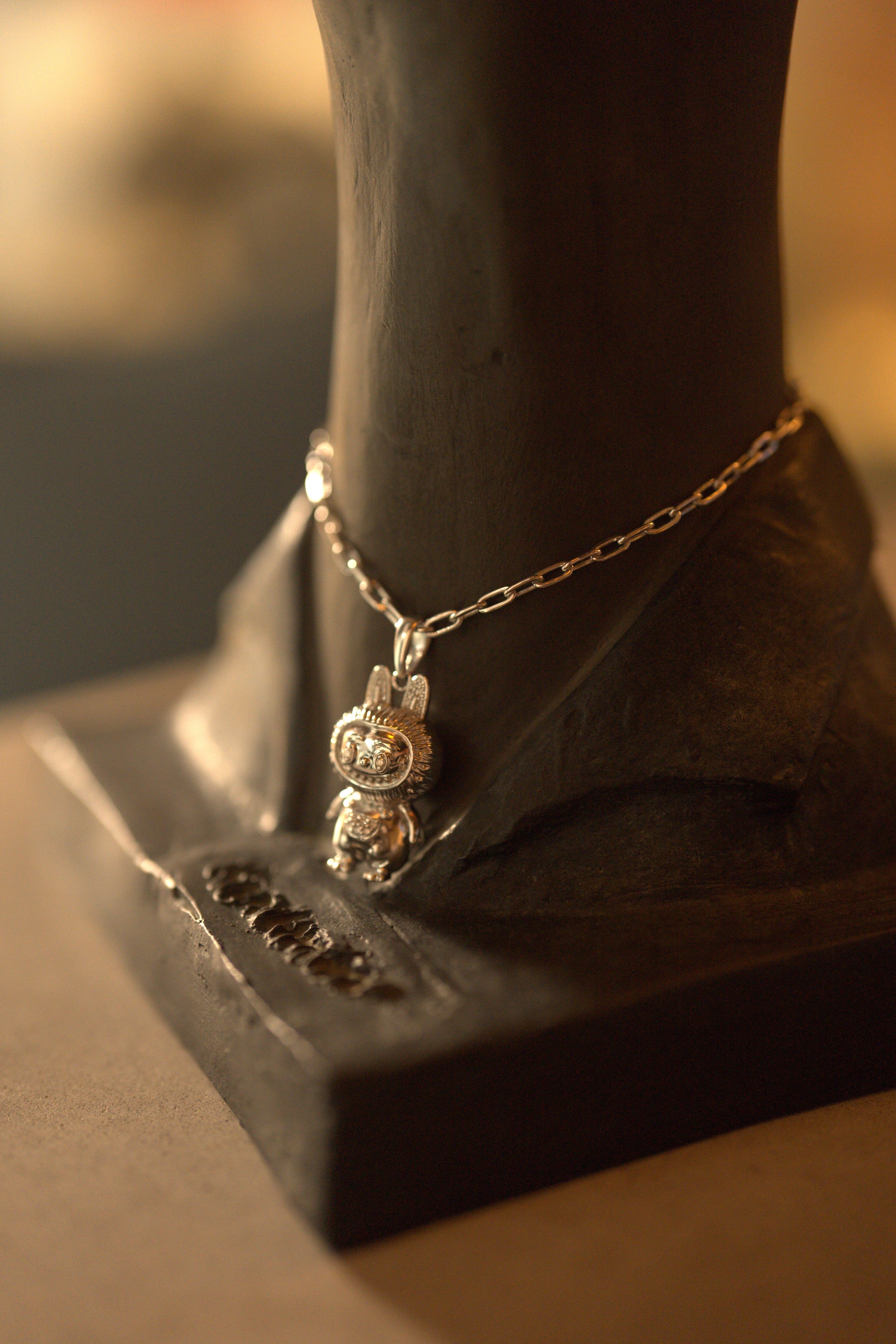 Lab-Grown Labubu Pendant