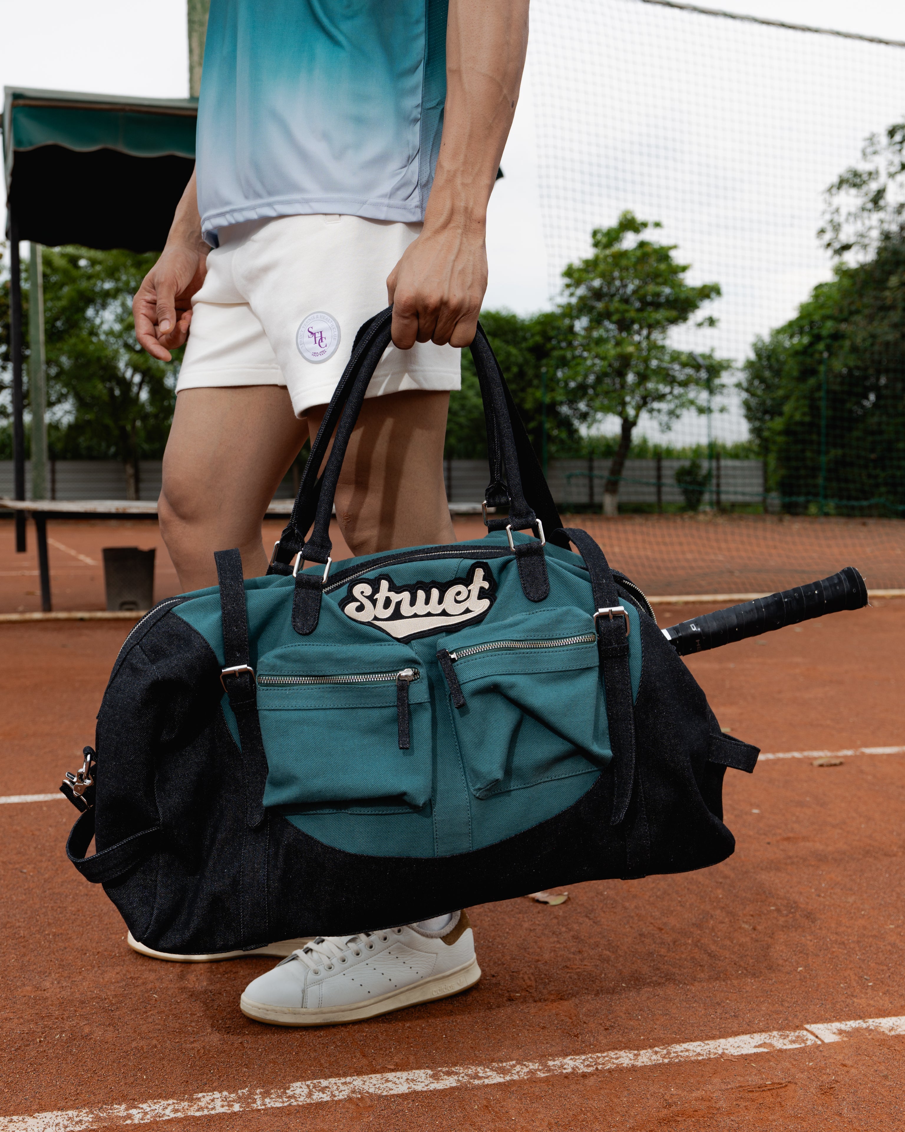 STRUCT CLUB DENIM DUFFLE BAG
