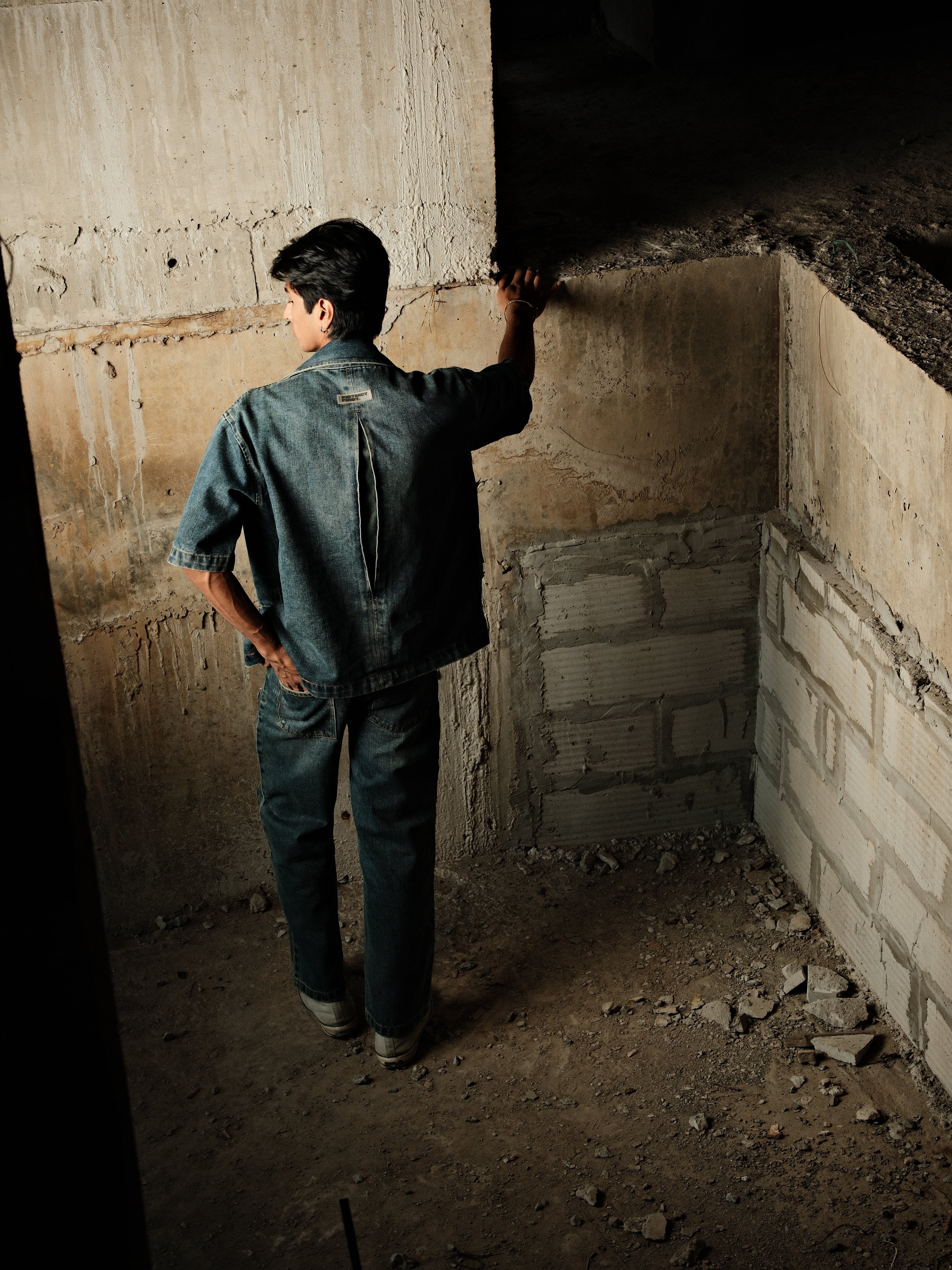 Utility Vault Denim Shirt -(Blue)