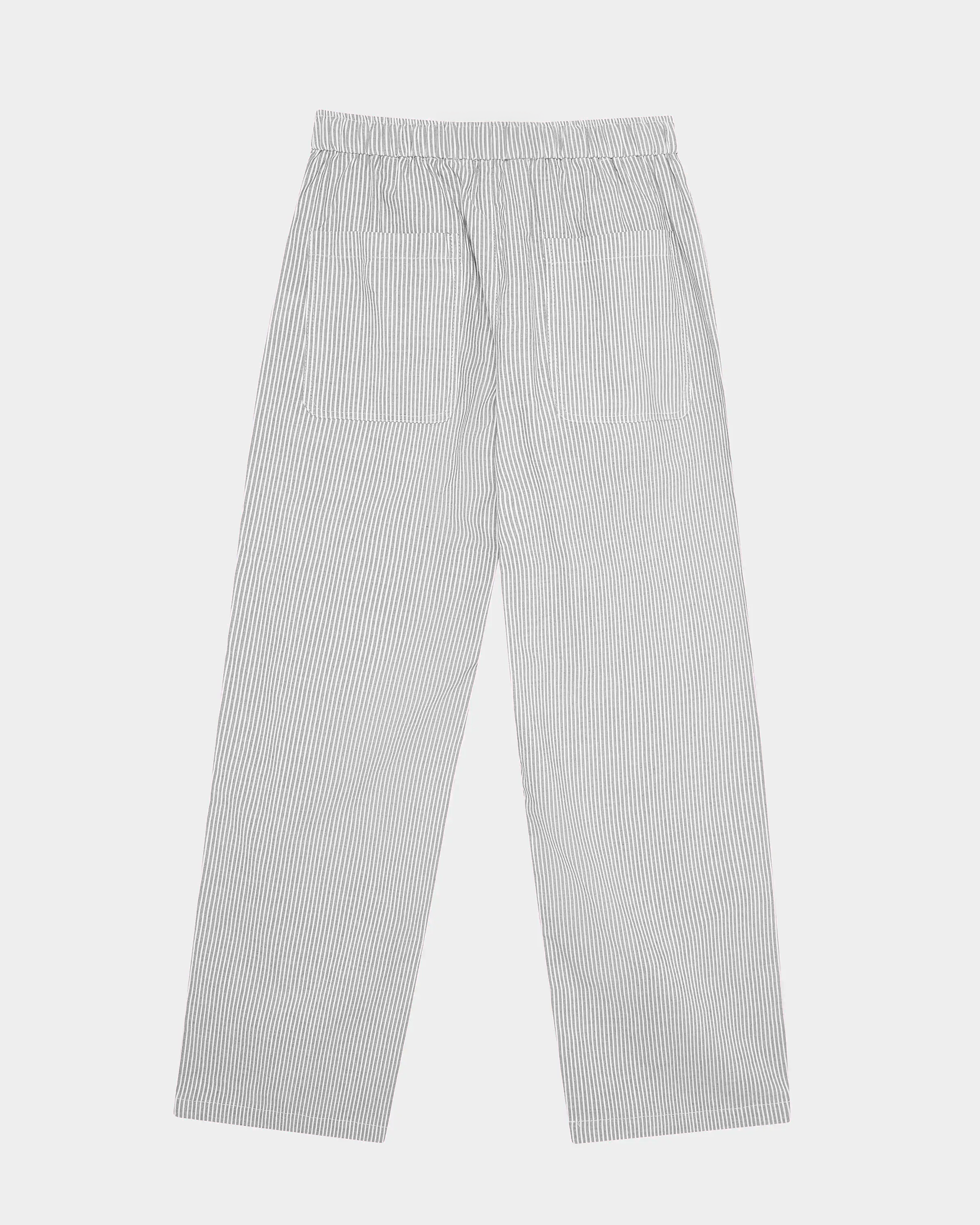 Didn't Dial Striped Pants | Pastel Grey