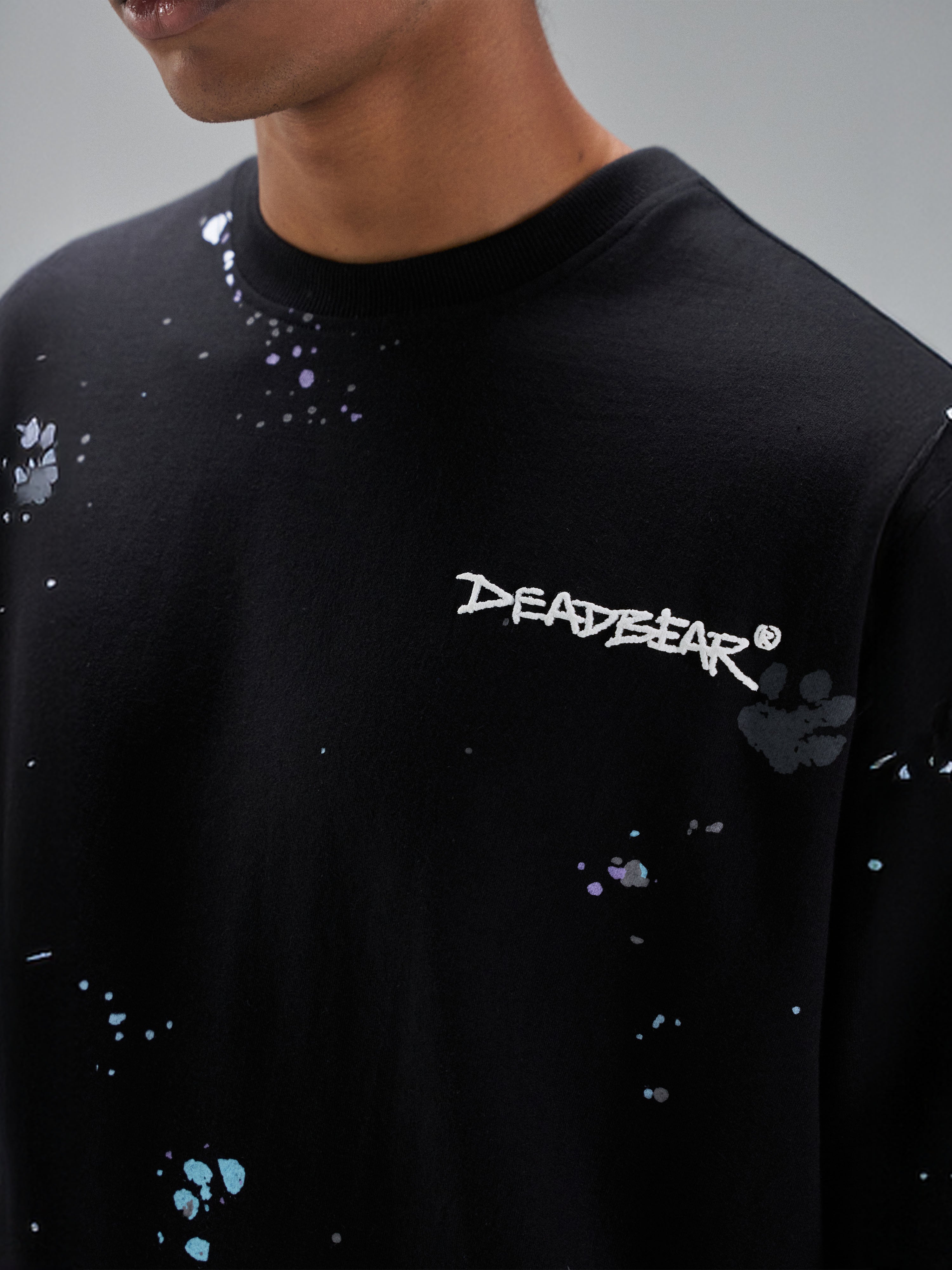 Grumpy Bear Tee Black