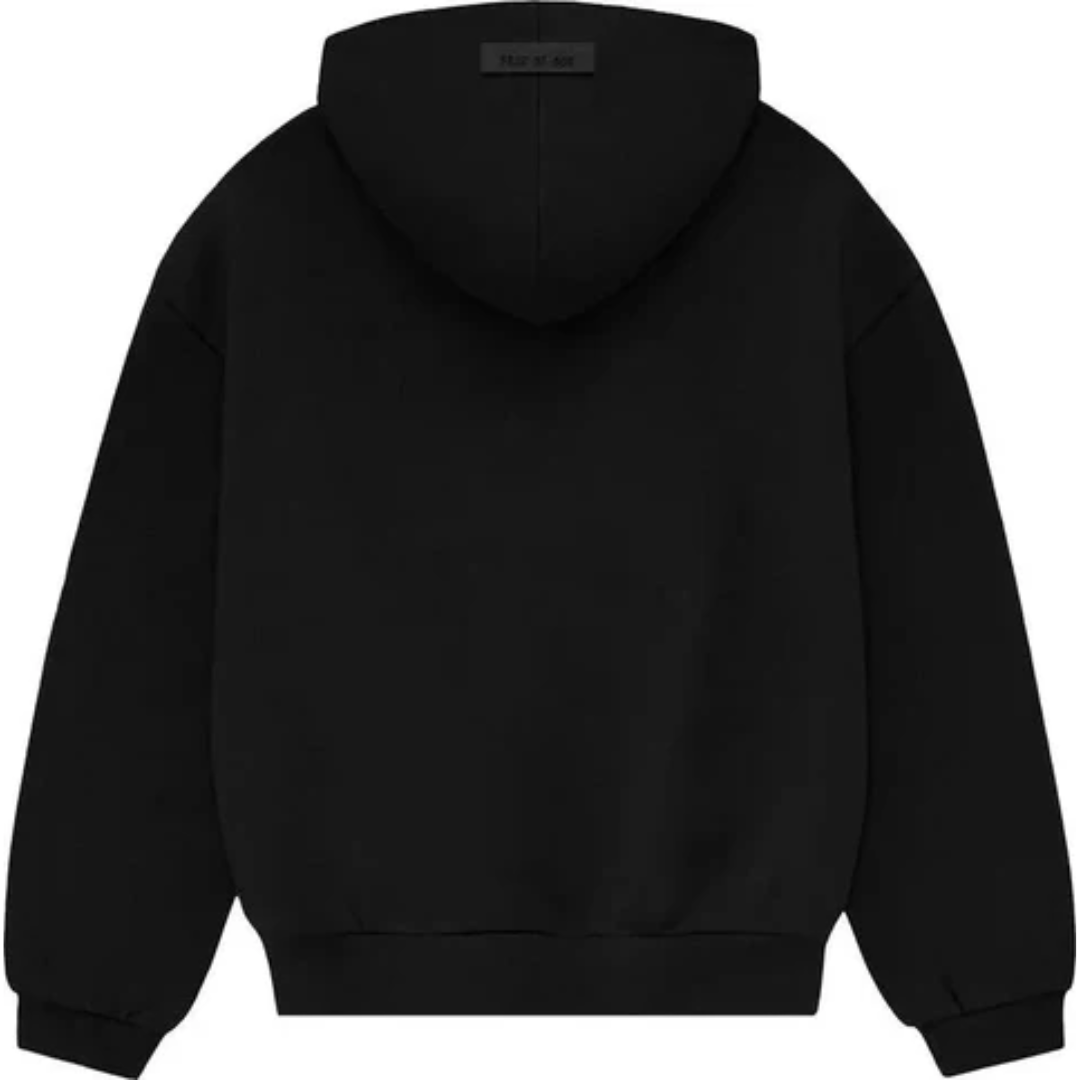 Fear of God Essentials Hoodie Jet Black (FW23)