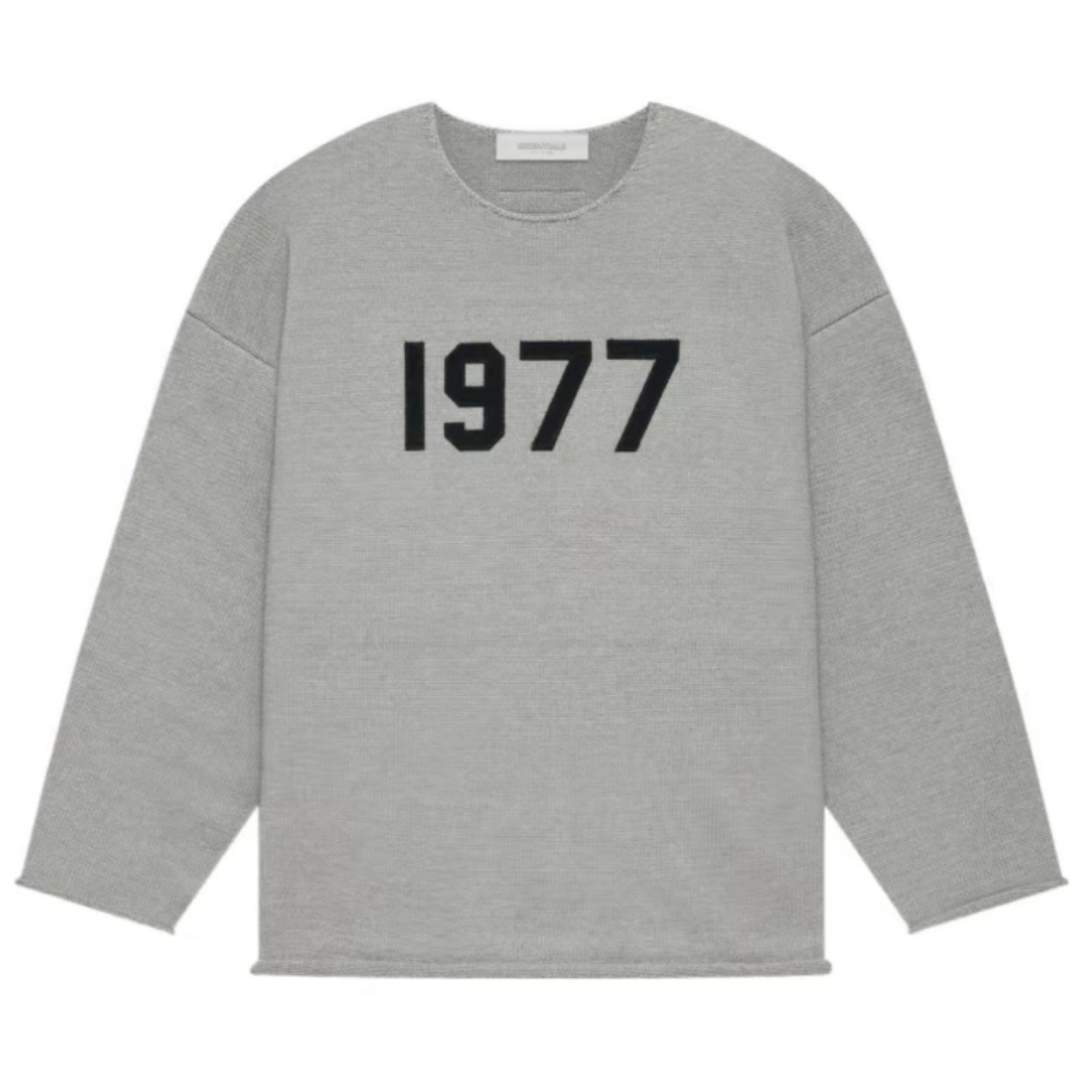 Fear Of God Essentials 1977 Sweater Knit 'Dark Oatmeal'