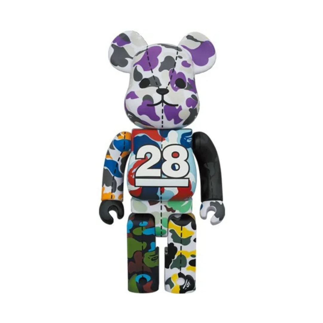 Bearbrick x BAPE 28th Anniversary Camo #1 1000%