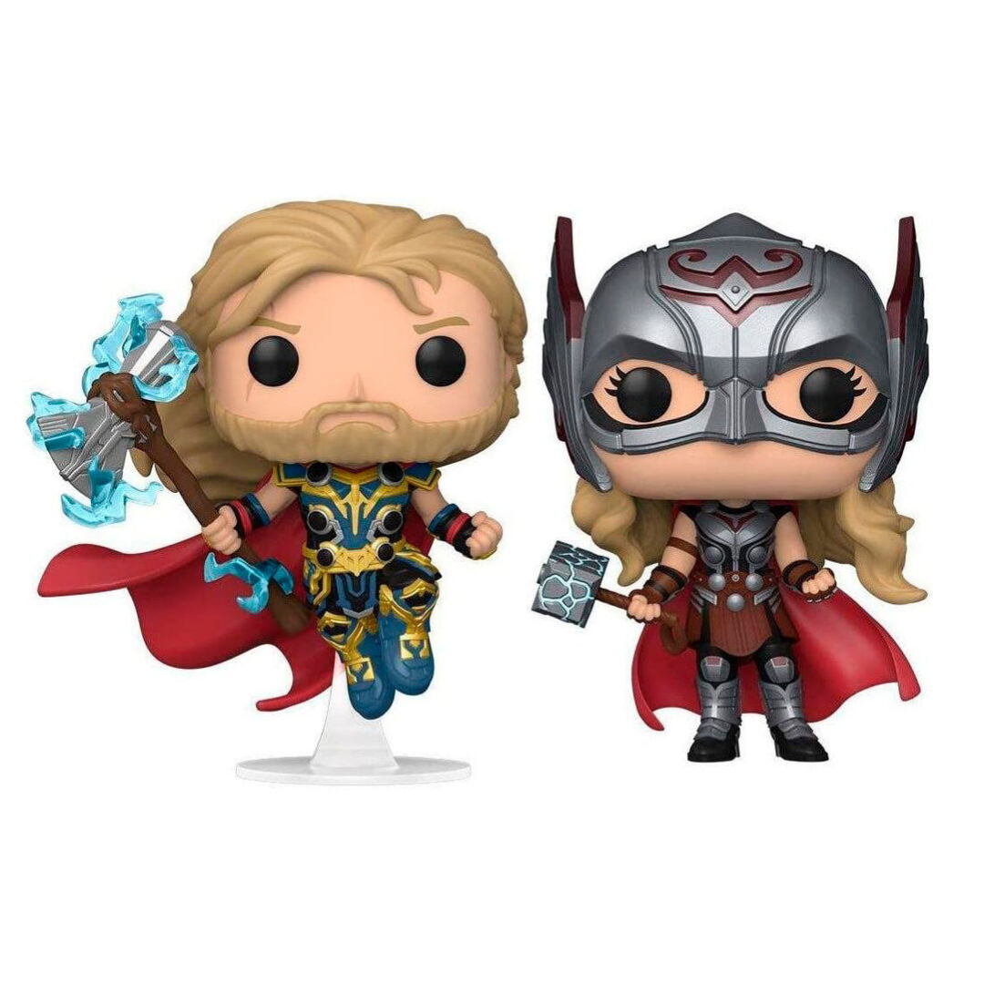 Funko Pop! Marvel Thor Love and Thunder Thor & Mighty Thor 2 Pack