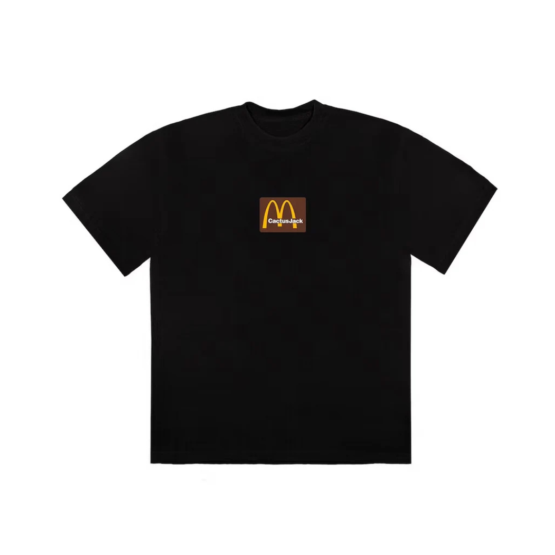 Travis Scott x McDonald's Sesame Inv T-shirt Black/Brown