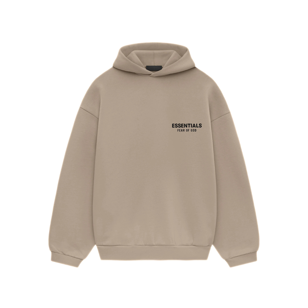 Fear of God Essentials Fleece Hoodie Desert Sand