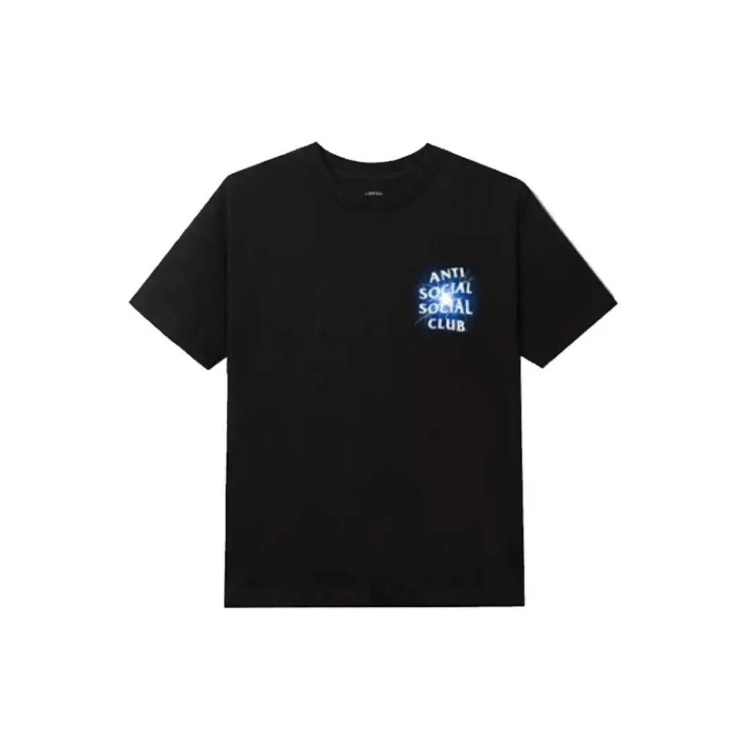 Anti Social Social Club Glow In The Dark Pain T-shirt Black/Blue