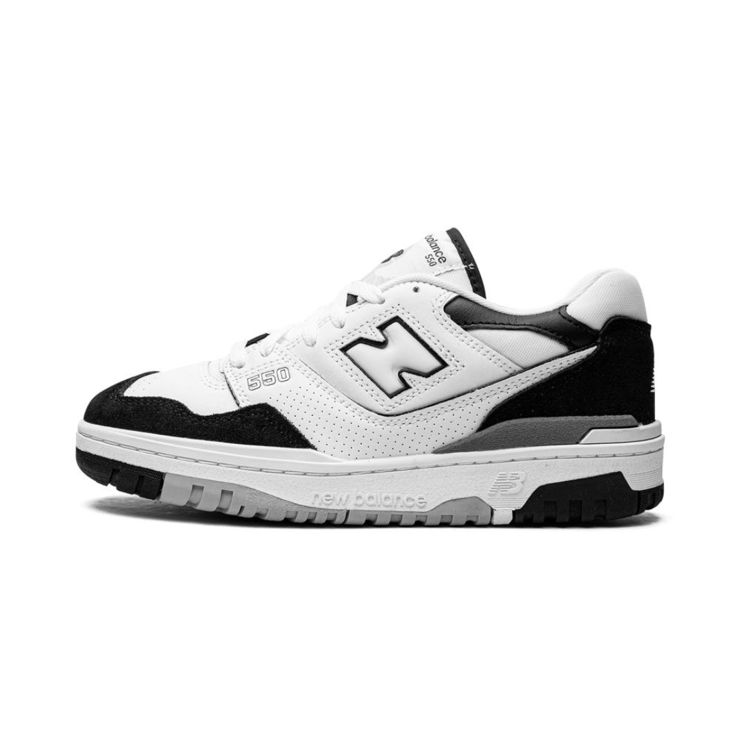 New Balance 550 White Black Rain Cloud (GS)