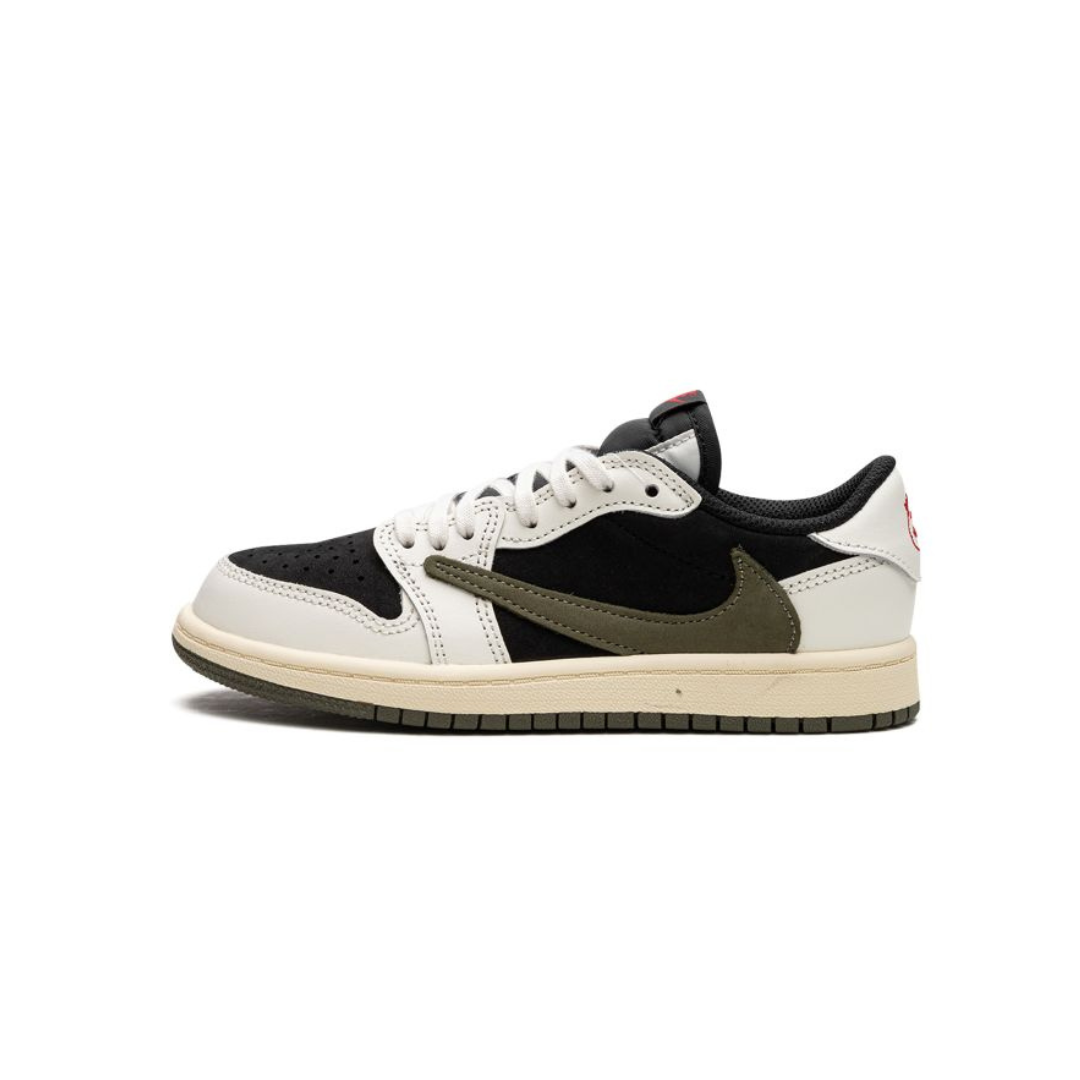 Jordan 1 Retro Low OG SP Travis Scott Olive (Pre School Kids)