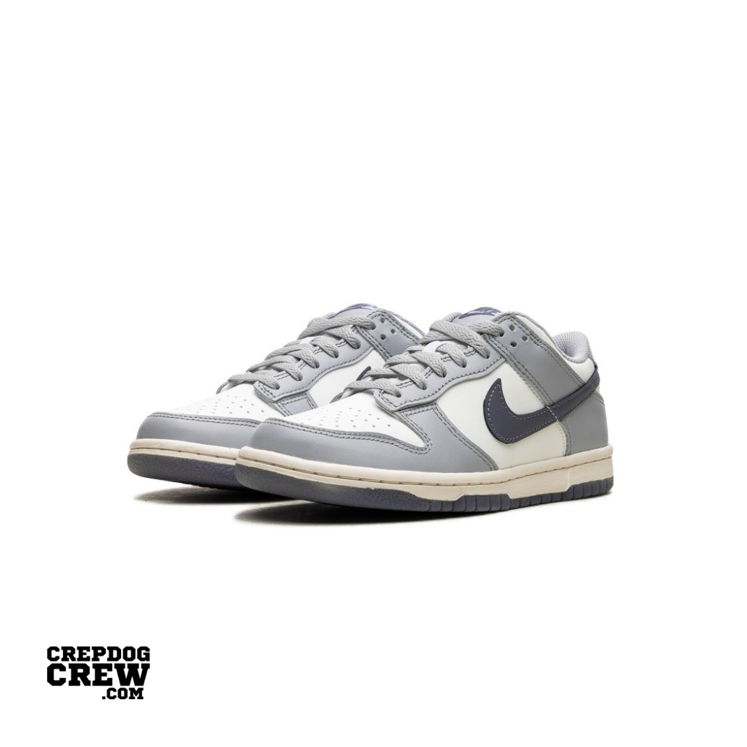 Nike Dunk Low Platinum Tint Light Carbon (Pre School Kids)