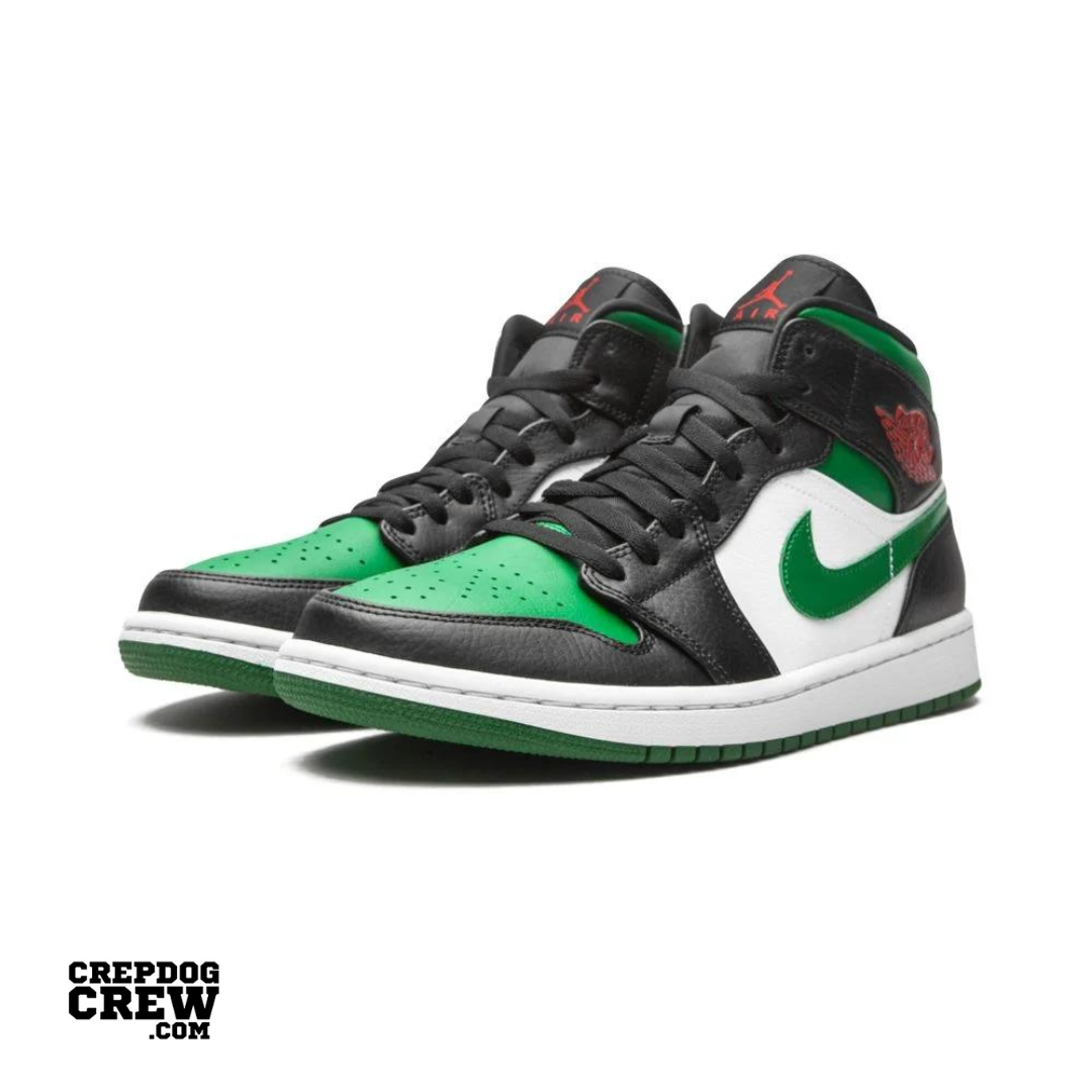 Jordan 1 Mid Green Toe