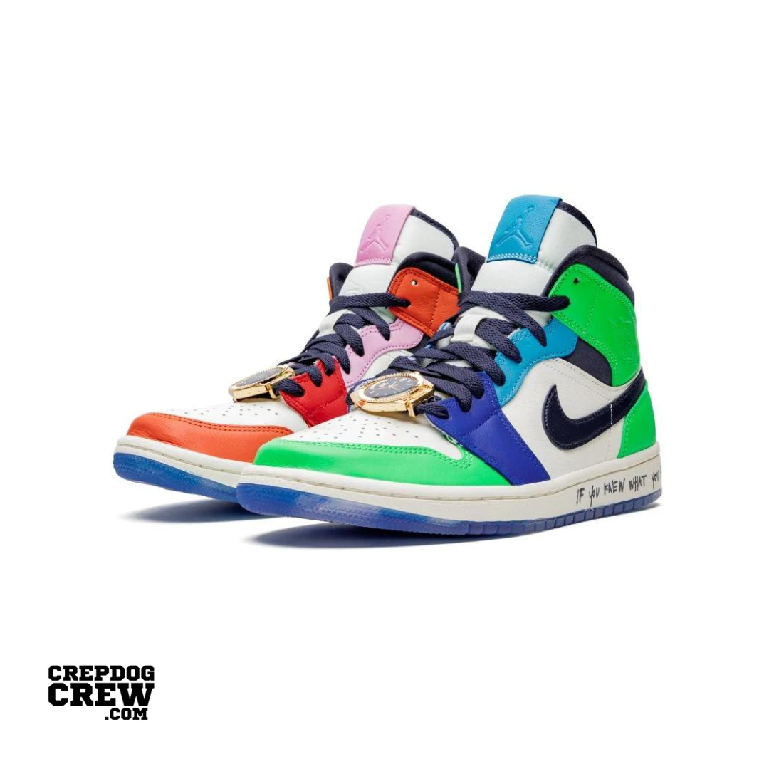 Air jordan 1 mid fearless melody hot sale