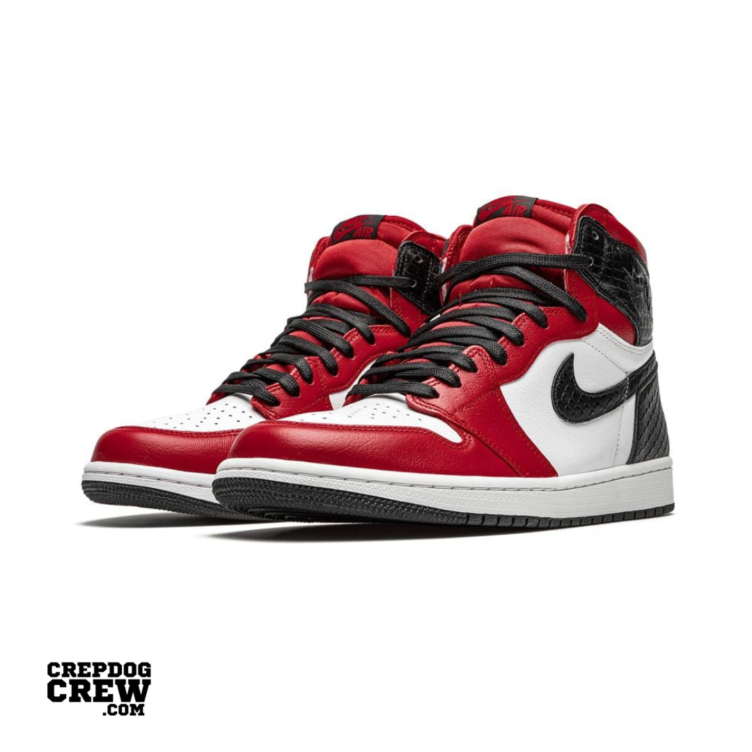 Jordan 1 Retro High Satin Snake Chicago (W)