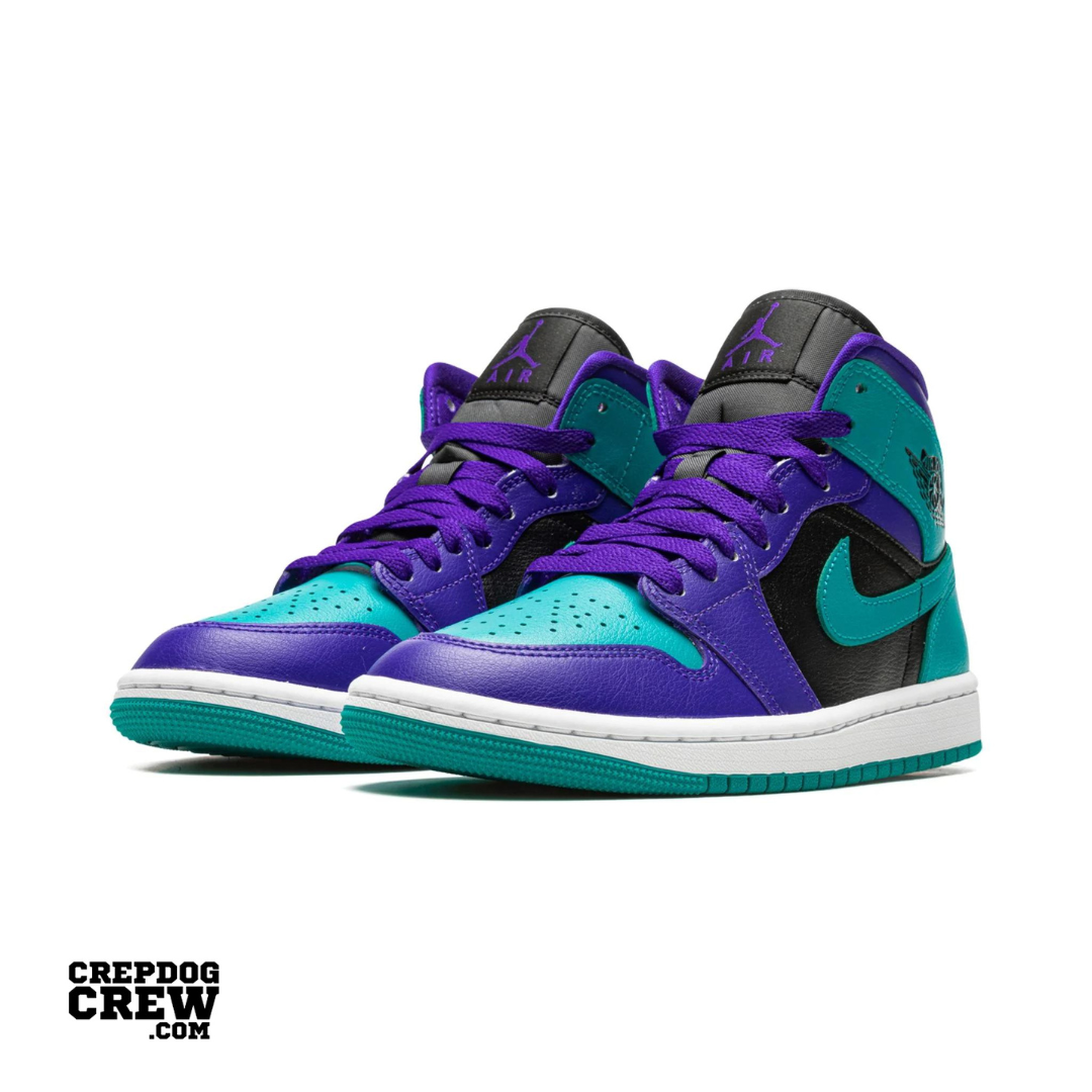 Jordan 1 Mid Black Grape (W)