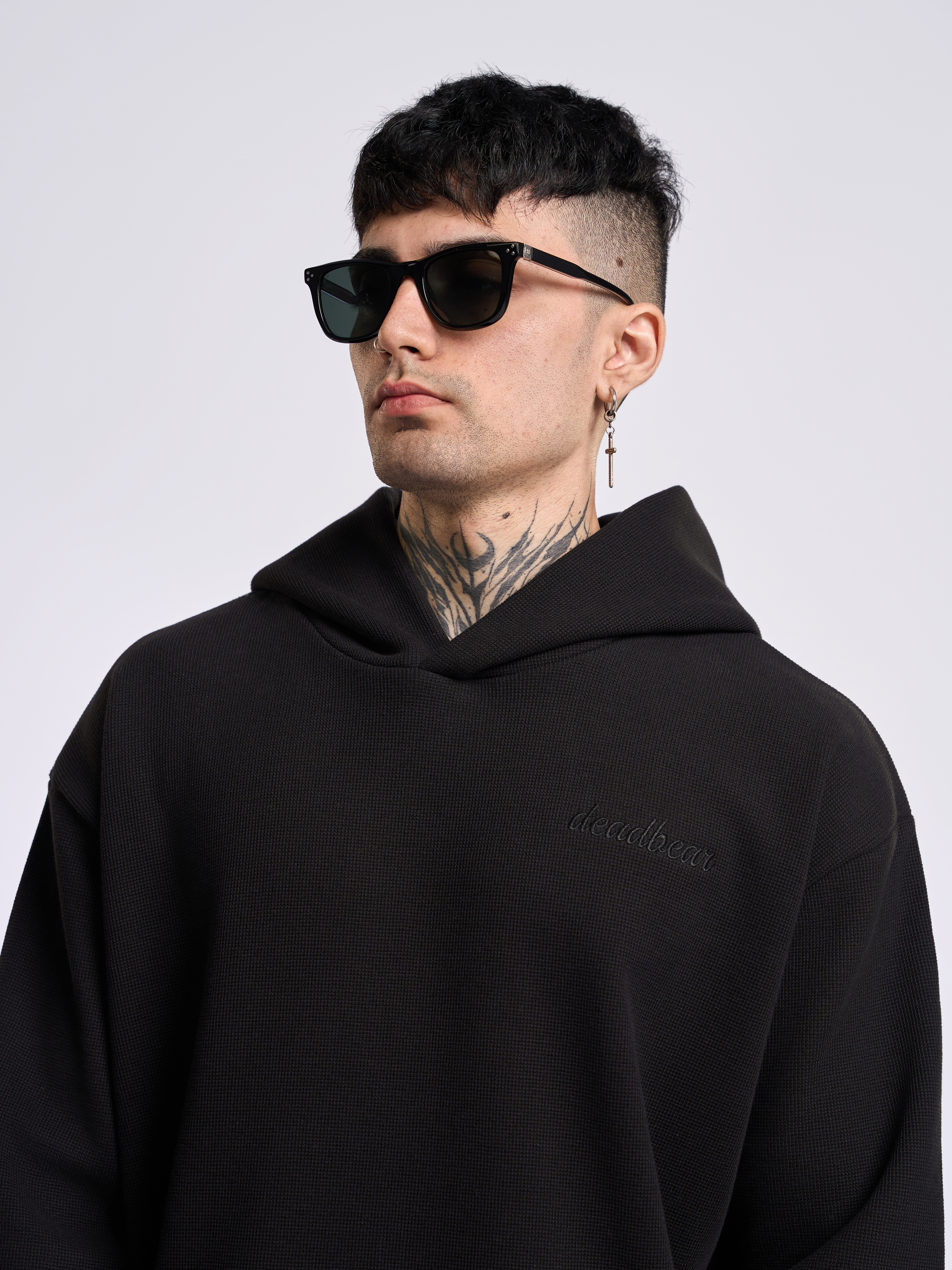 Co-ord Hoodie Black