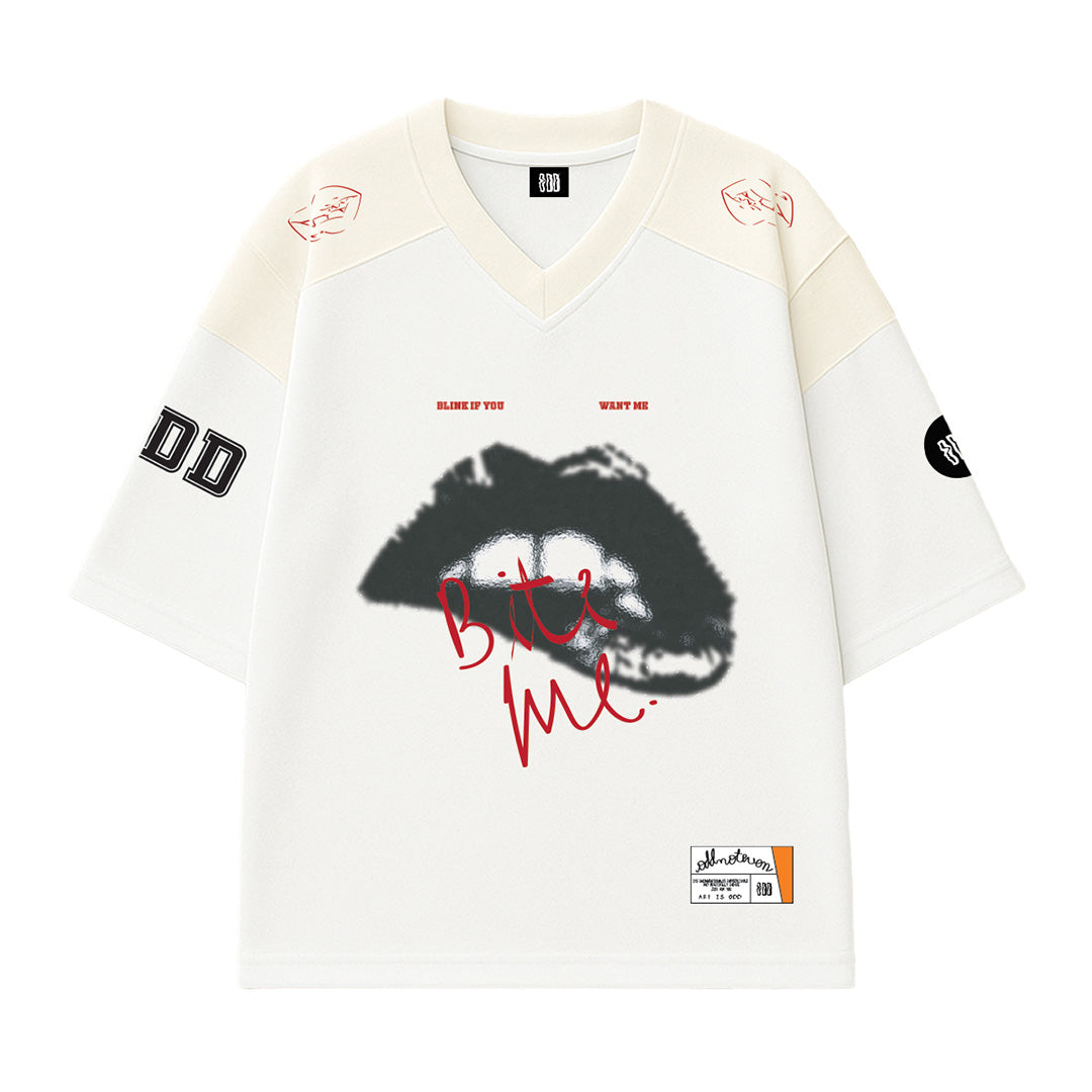 BITE ME Jersey - oversized fashion jersey by Odd Not Even