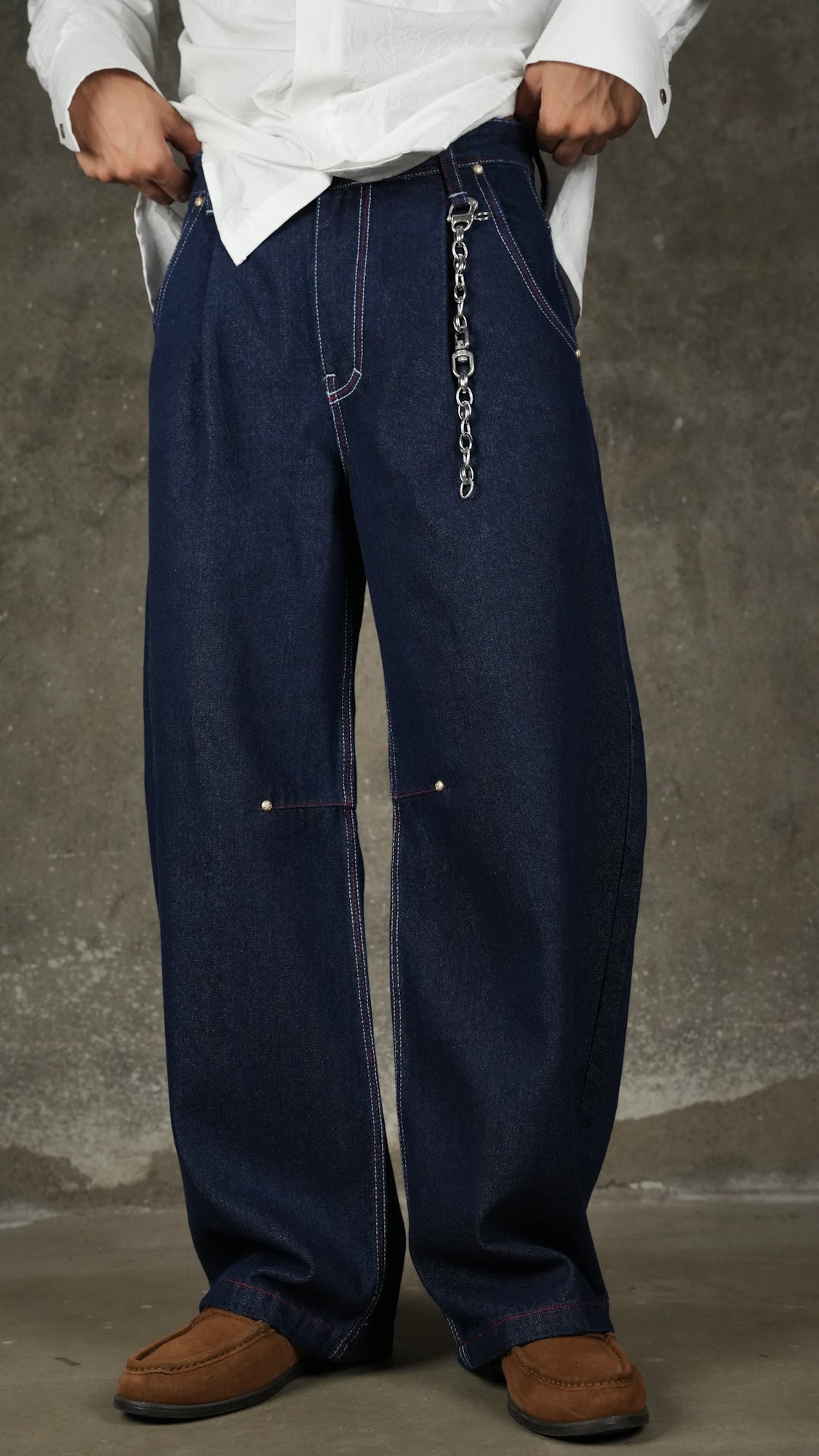 Washed Jeans Masti indigo - RTW