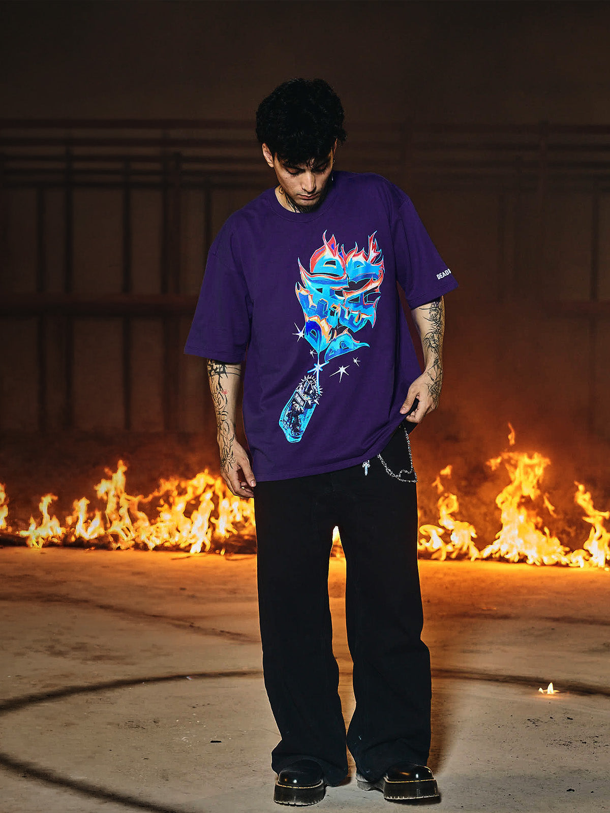 Lighter Tee Purple