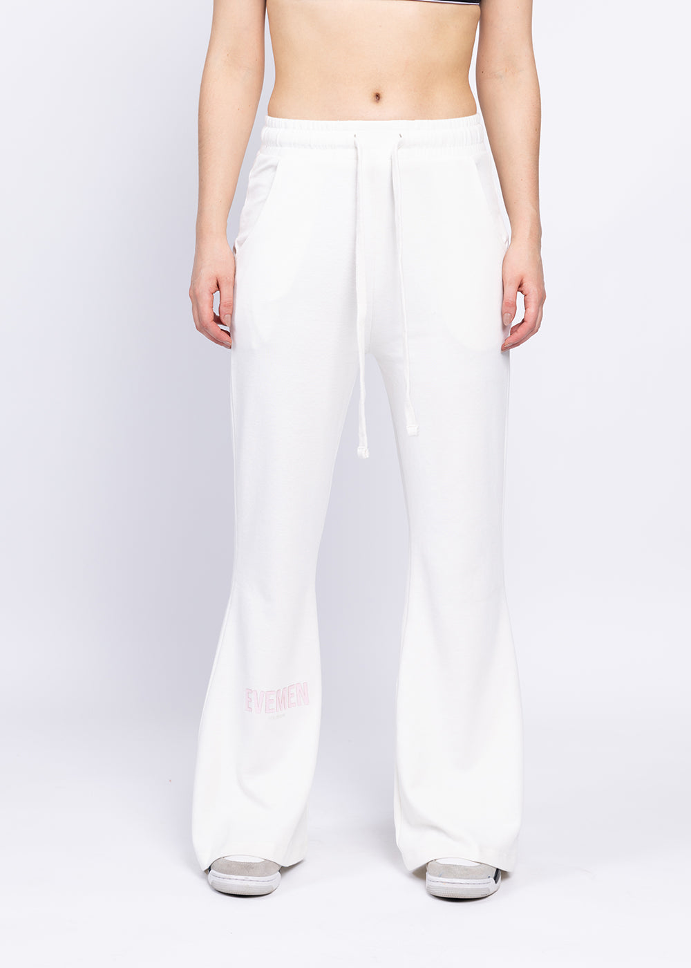 FLARE PANTS-WHITE