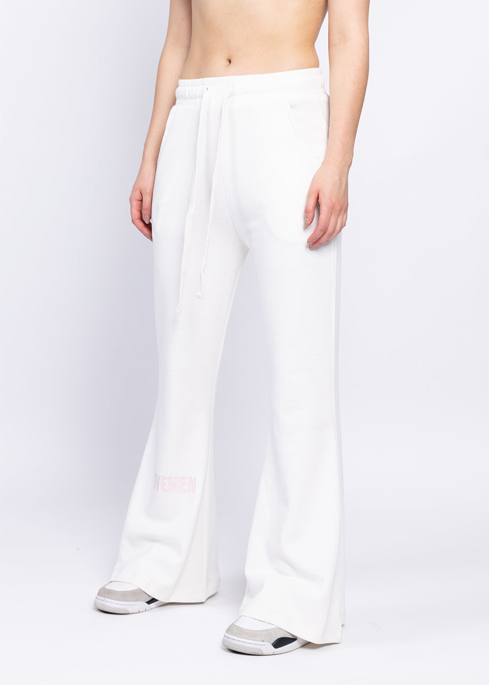 FLARE PANTS-WHITE