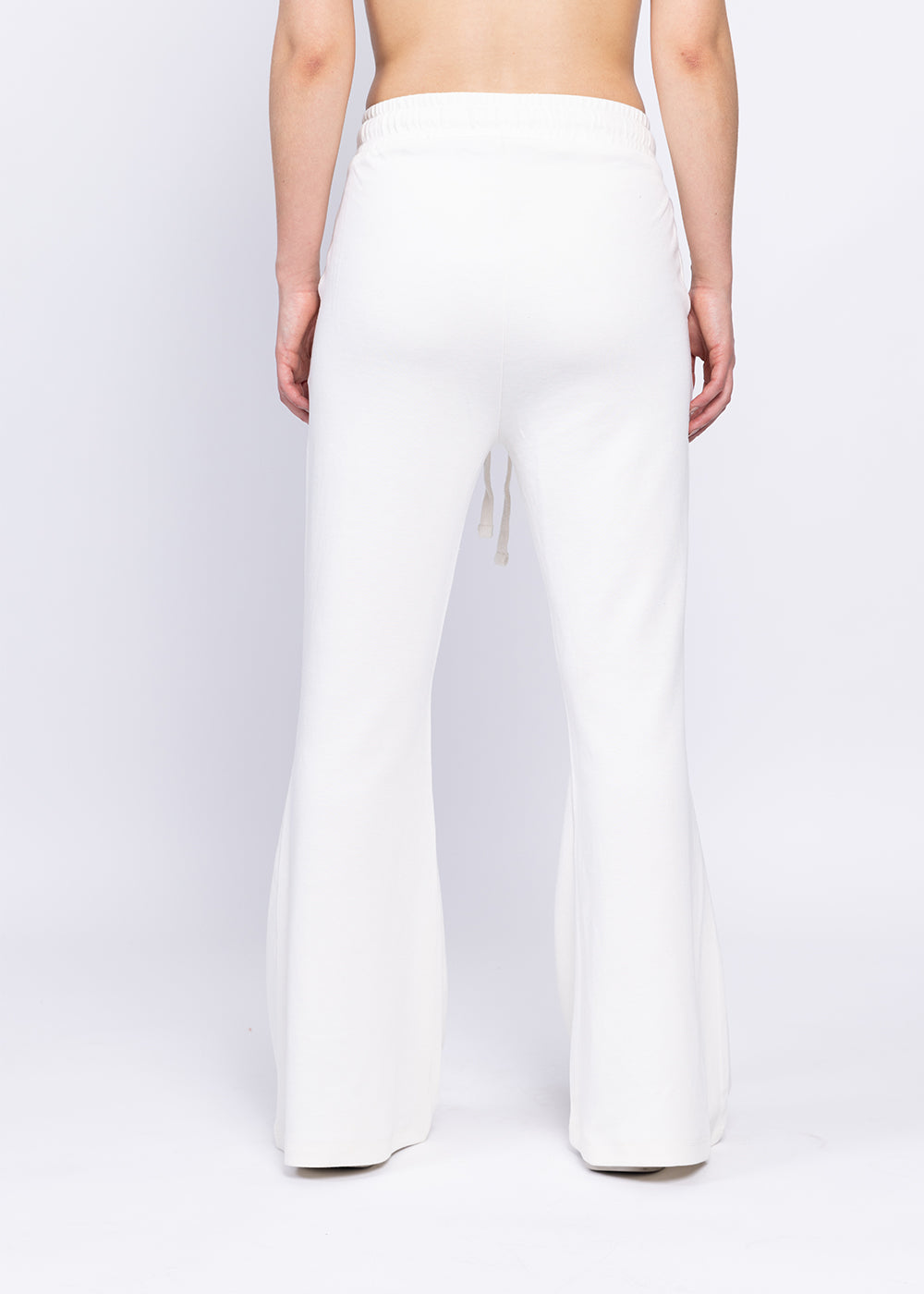 FLARE PANTS-WHITE