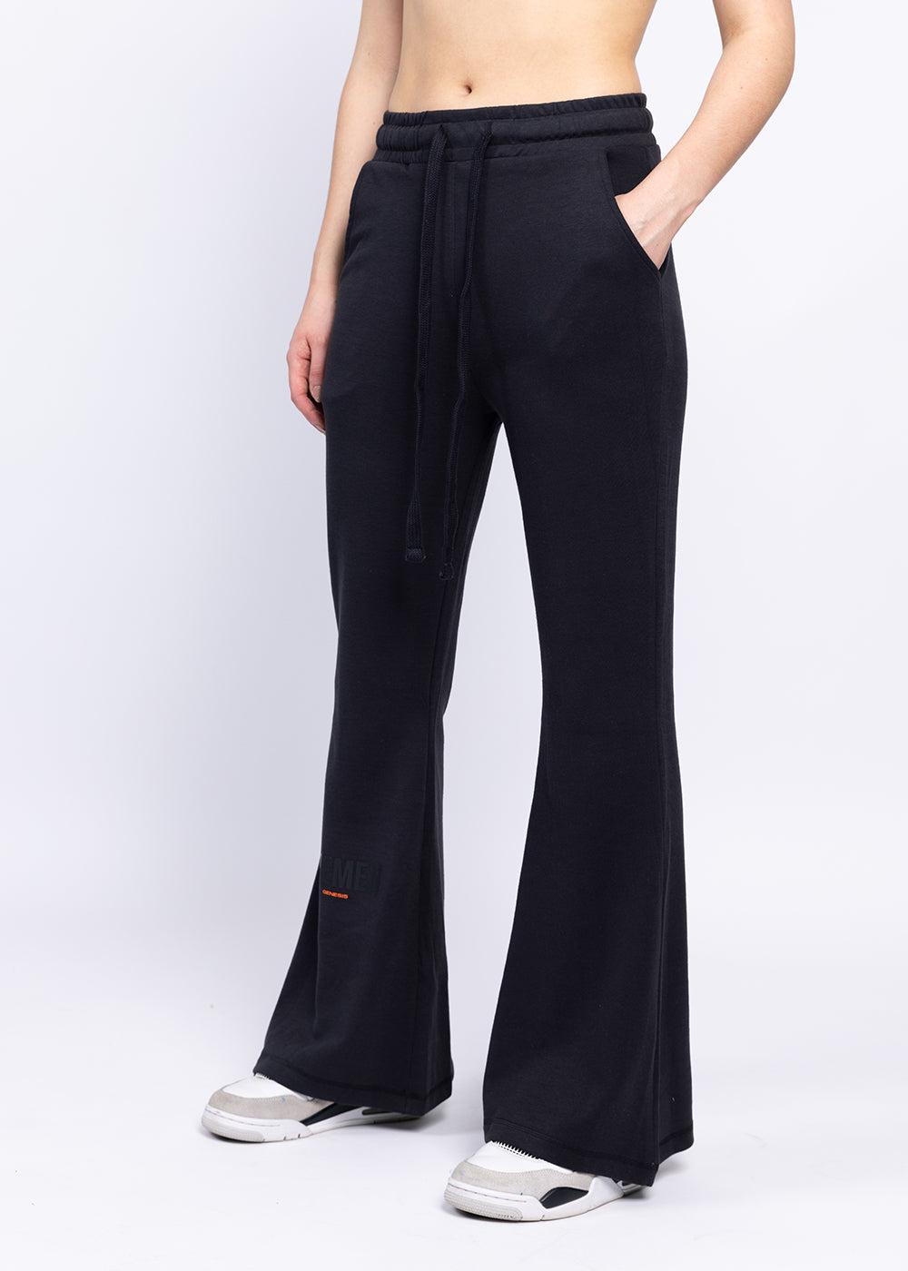 FLARE PANTS-BLACK