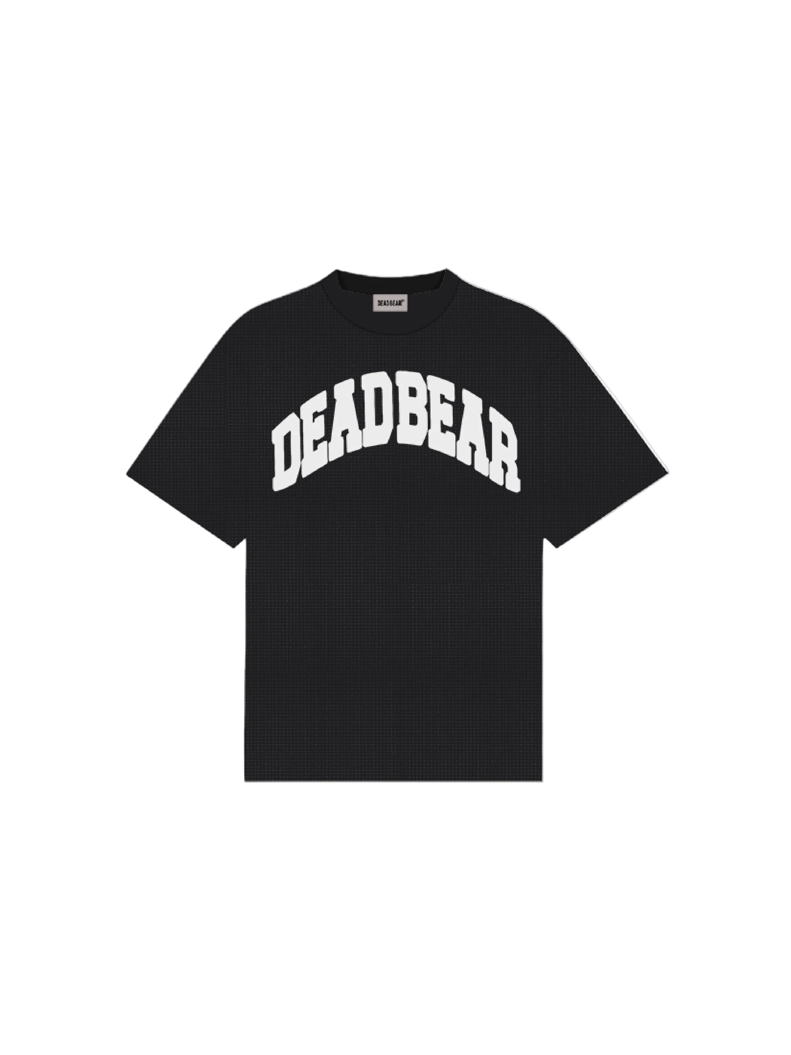 Babybear Waffle Tee Black - For Kids