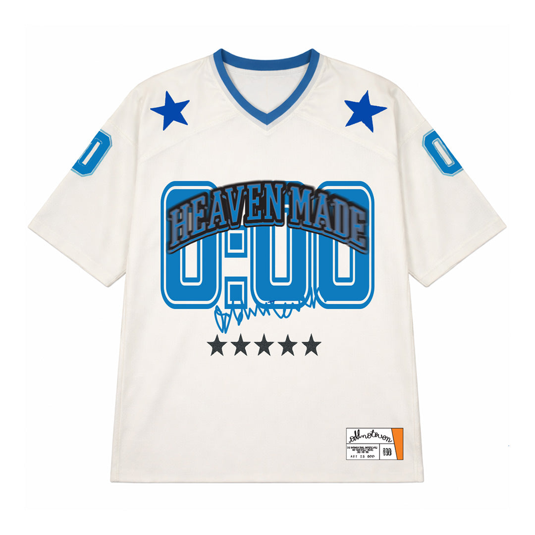 0:00 White Jersey - oversized fashion jersey by Odd Not Even