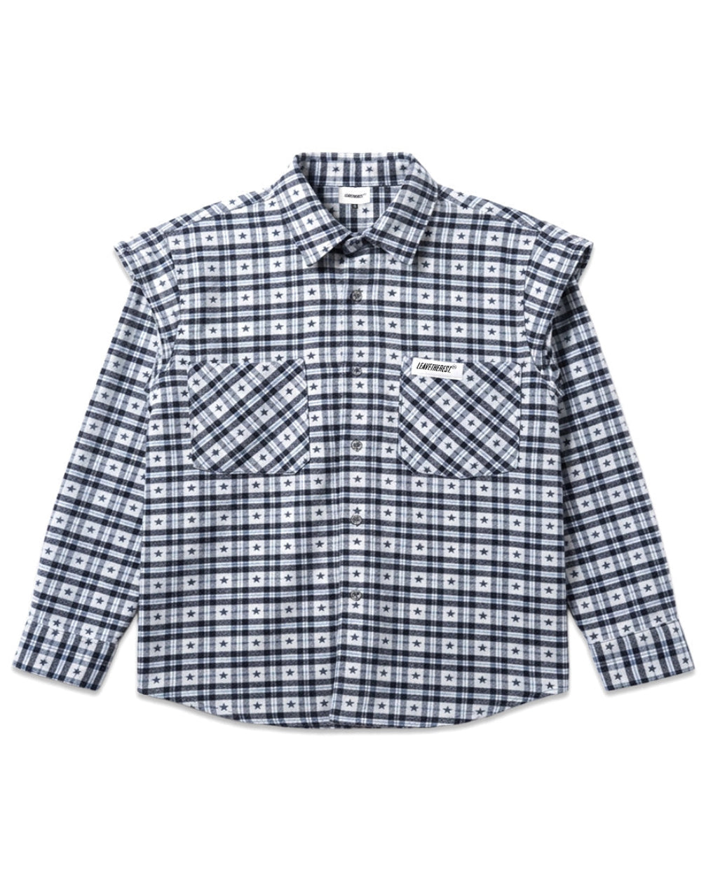Muscular Shoulder Ninja Sleeve - Blue Star Flannel RTW