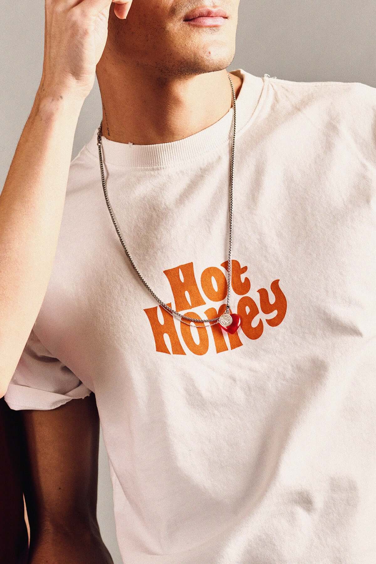 Hot Honey Washed Tee- Unisex