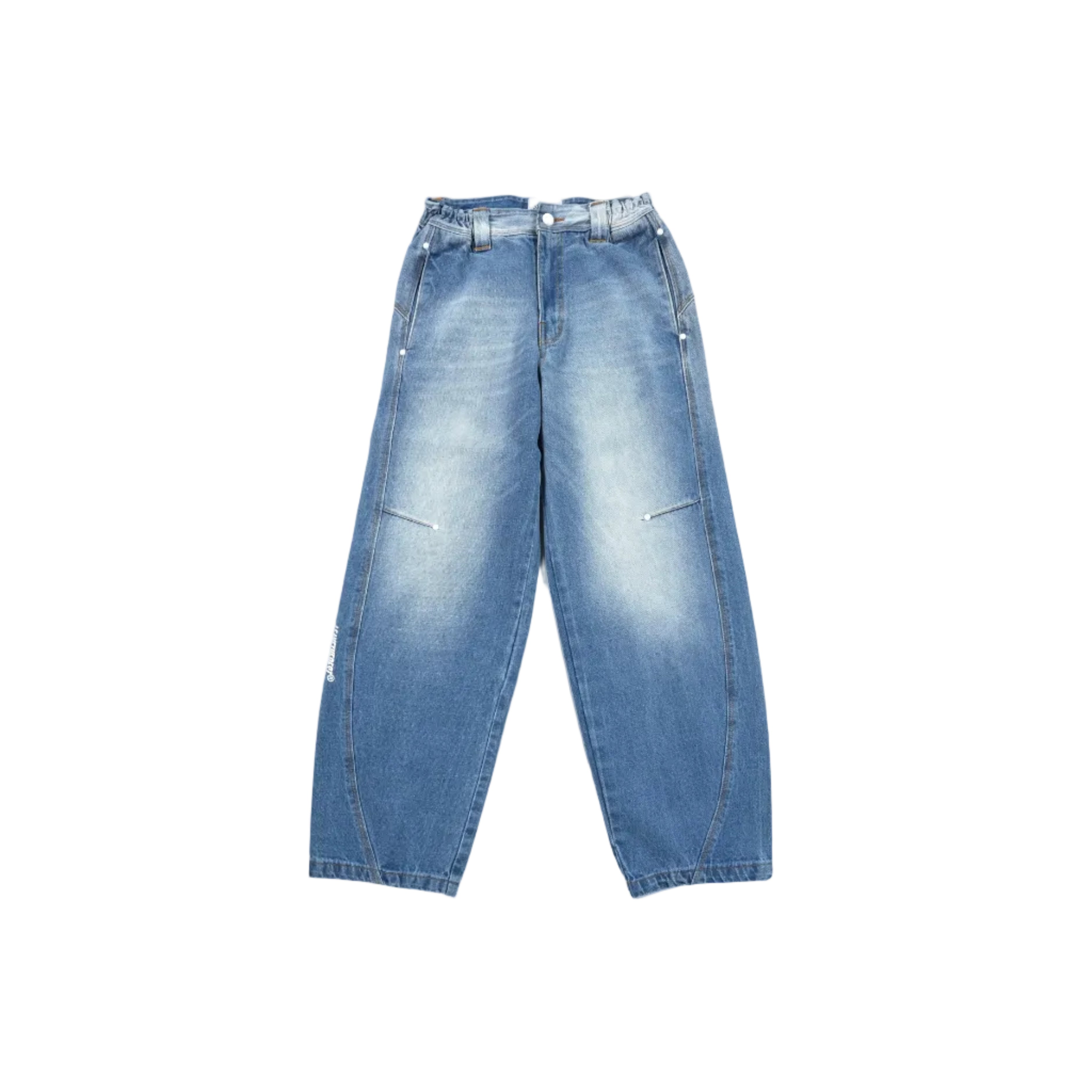 B4 curved- mid blue