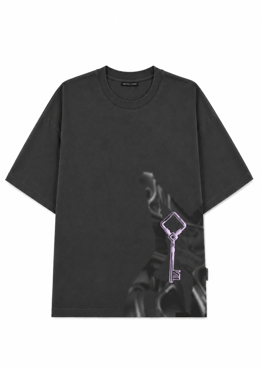 ACE OF KEYS - OVERSIZED T-SHIRT (Grey)