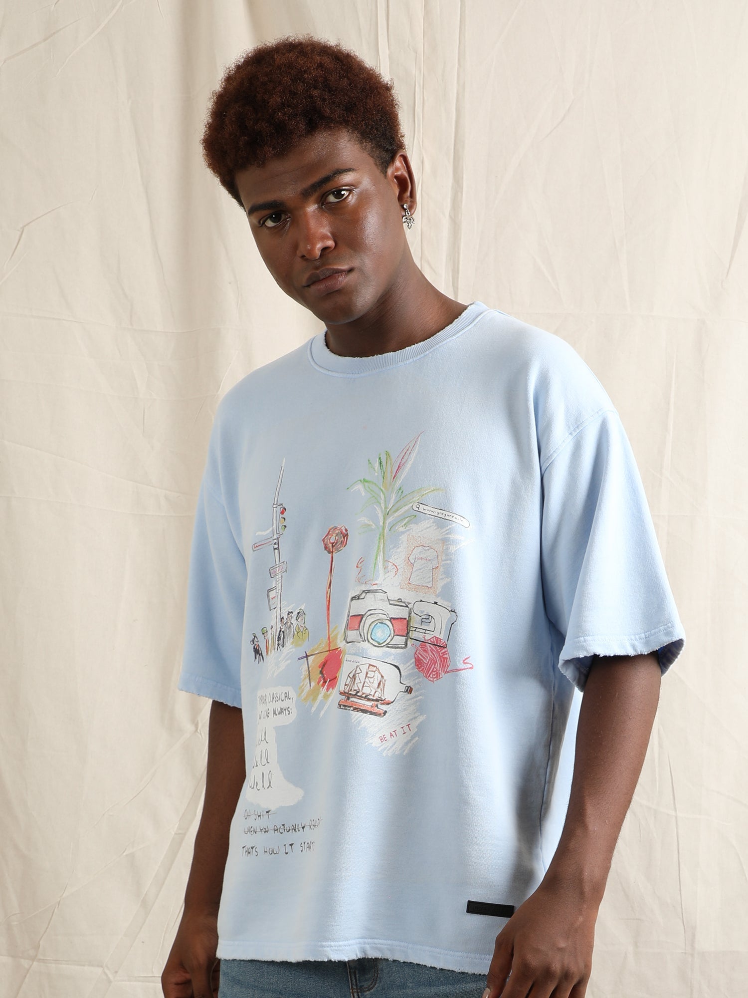 WIP T-SHIRT (SKY BLUE)