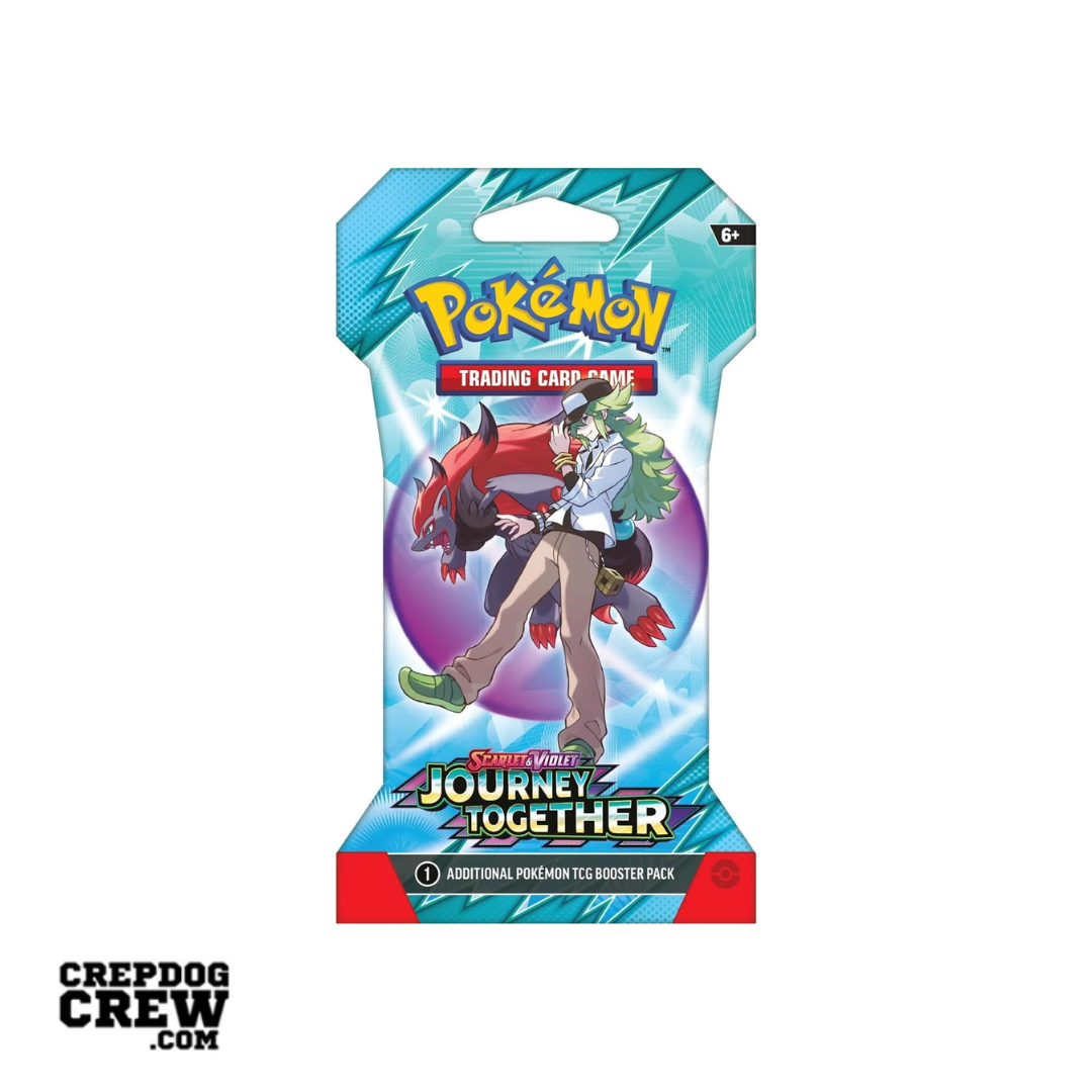 POKEMON TCG SCARLET AND VIOLET JOURNEY TOGETHER BLISTER BOOSTER PACK