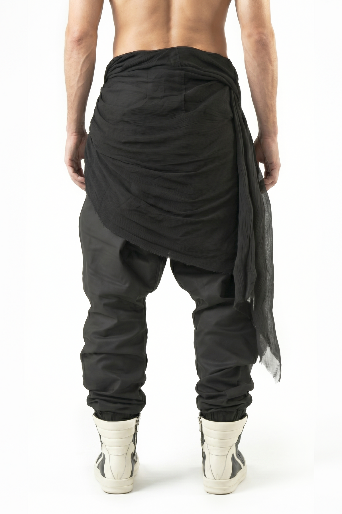 Draped Heram Pants