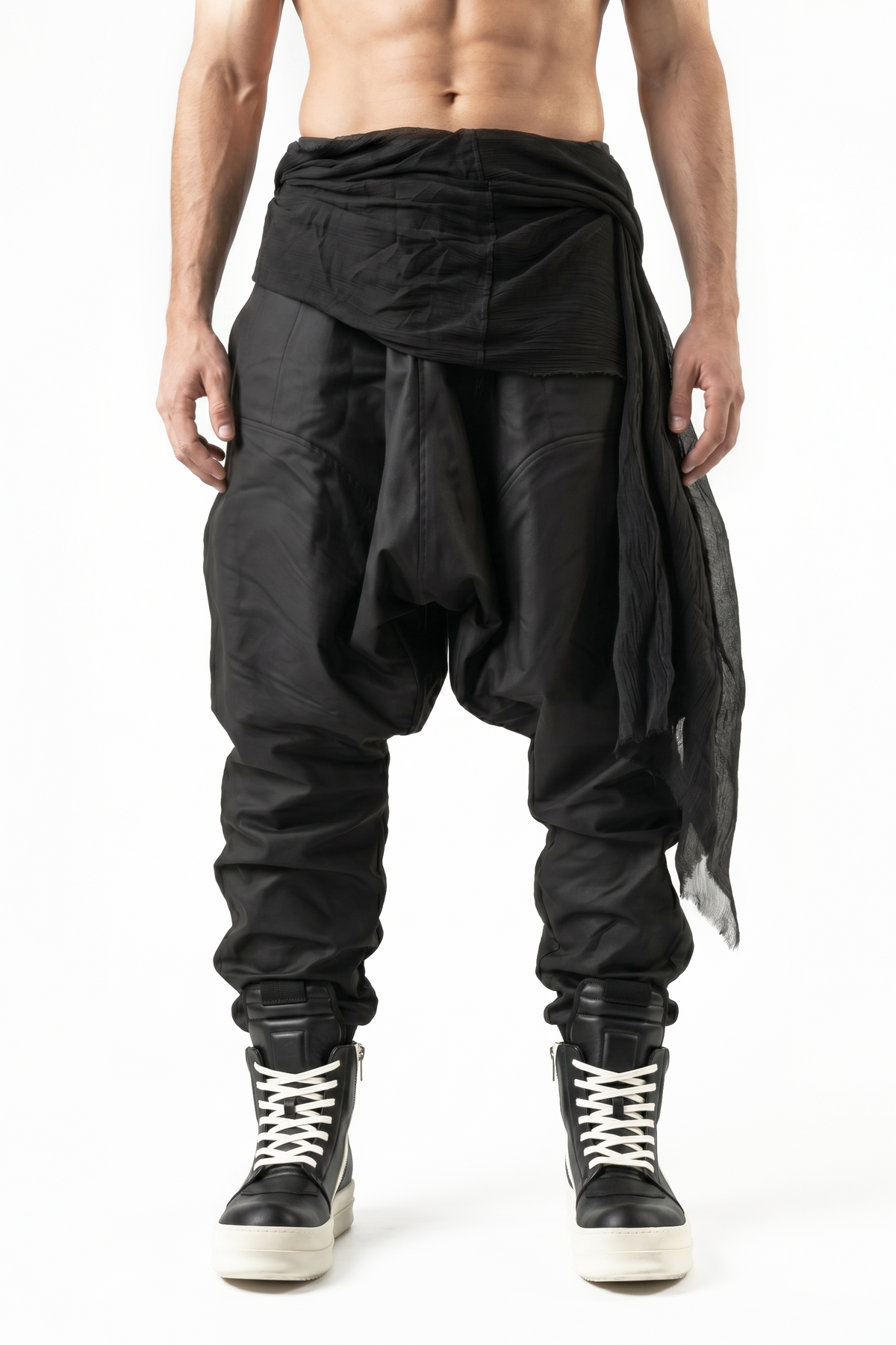 Draped Heram Pants