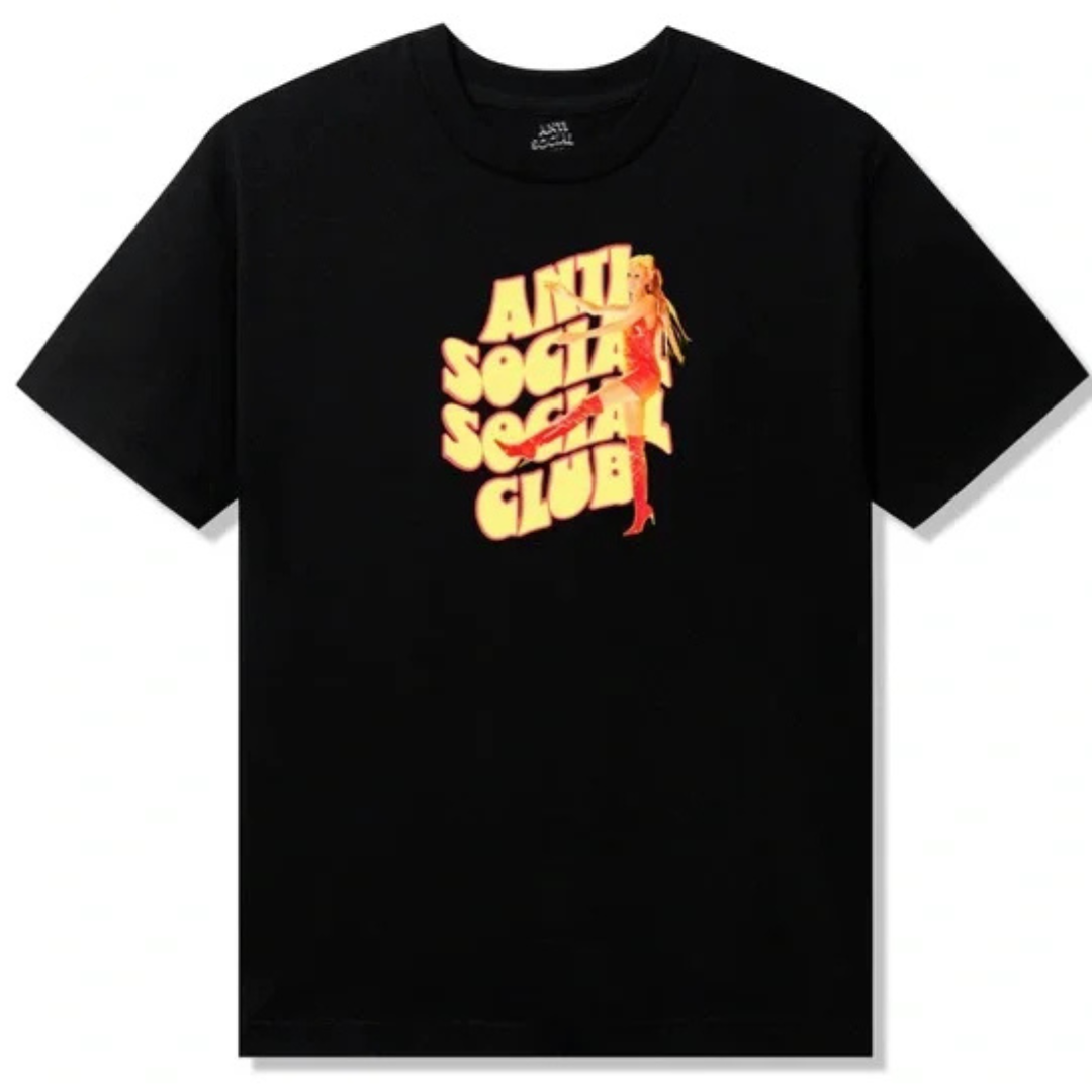 ASSC ELLEN VON UNWERTH FOR ASSC TARANTINO TEE BLACK