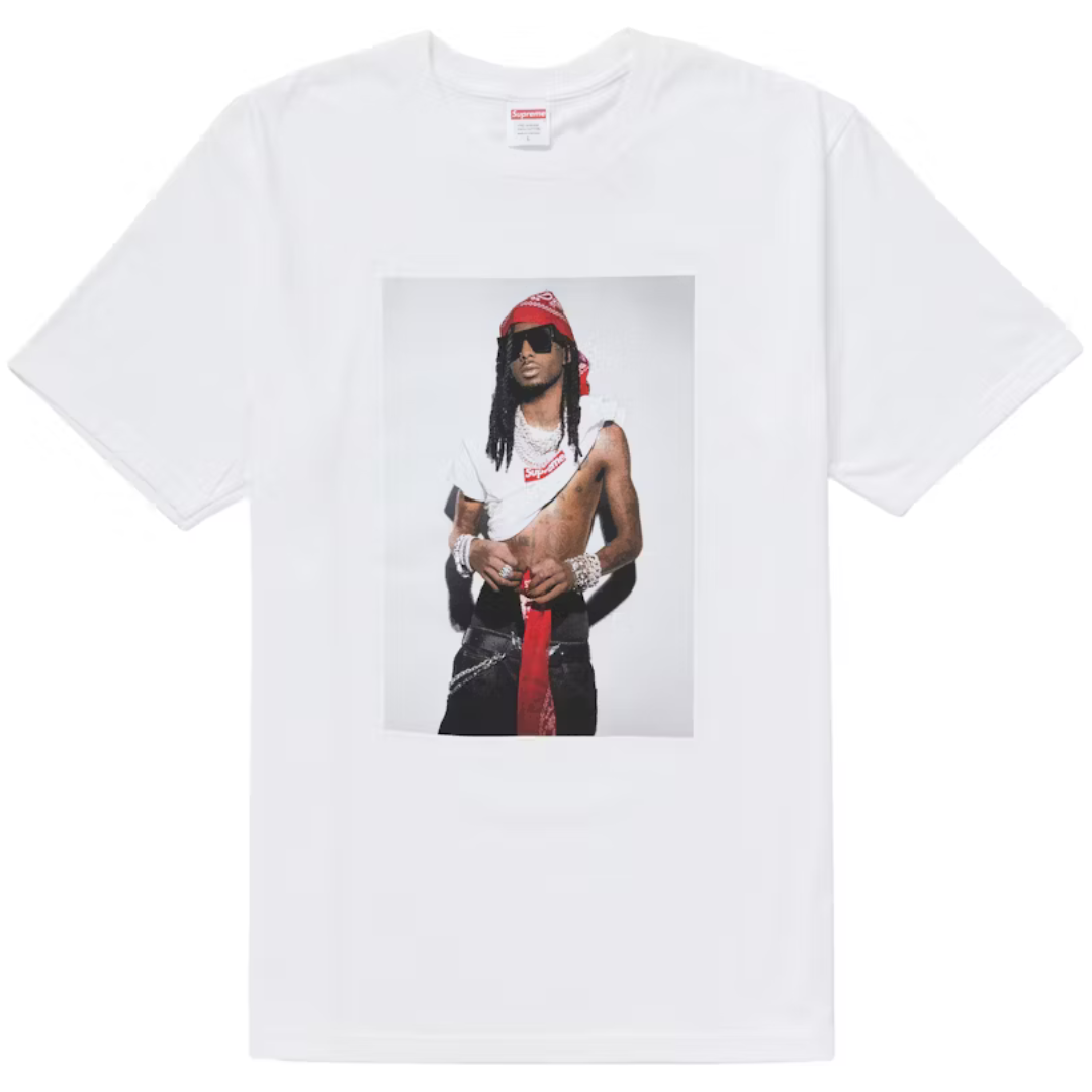 Supreme Playboi Carti Tee White